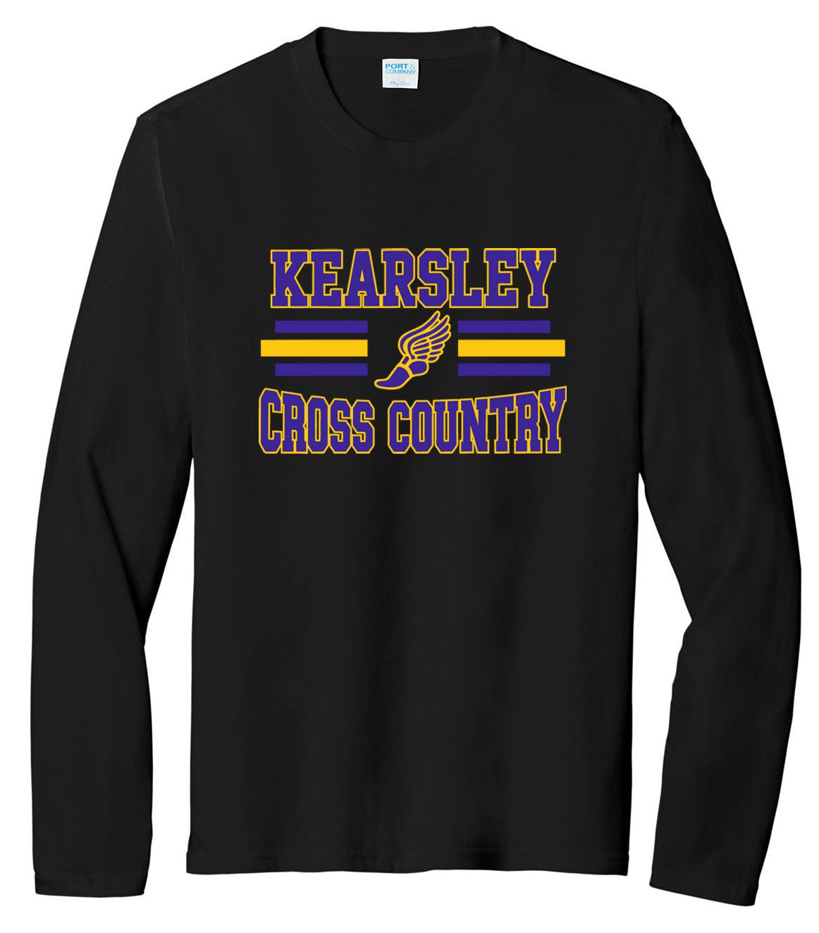Kearsley Cross Country Tri-Blend Long Sleeve
