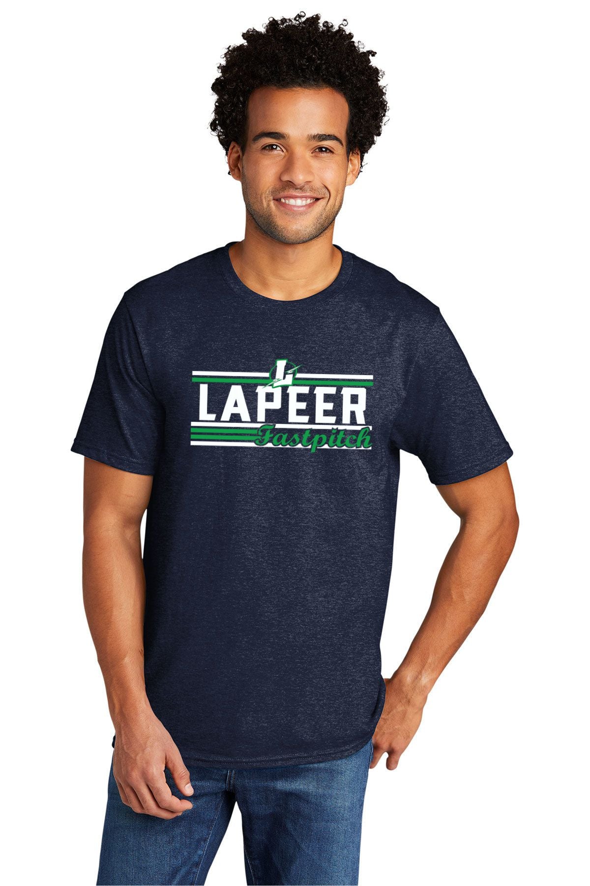 Lapeer Fastpitch Tri-Blend Short Sleeve