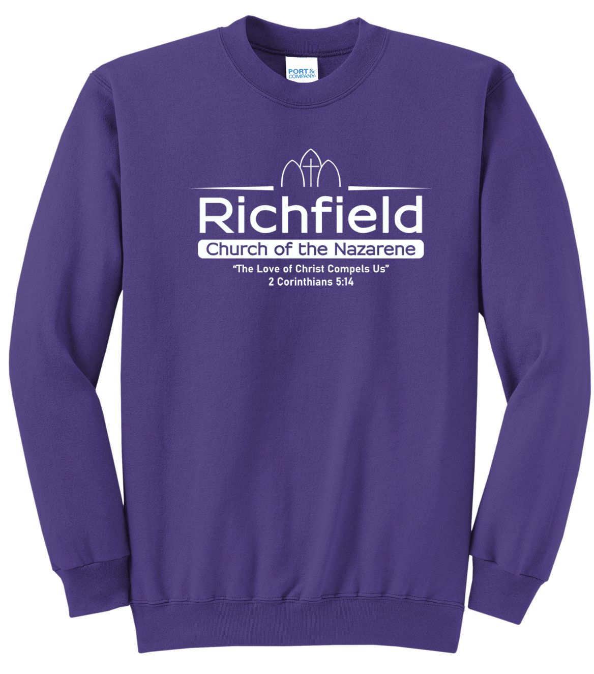 Richfield Church of the Nazarene Crew Sweatshirt