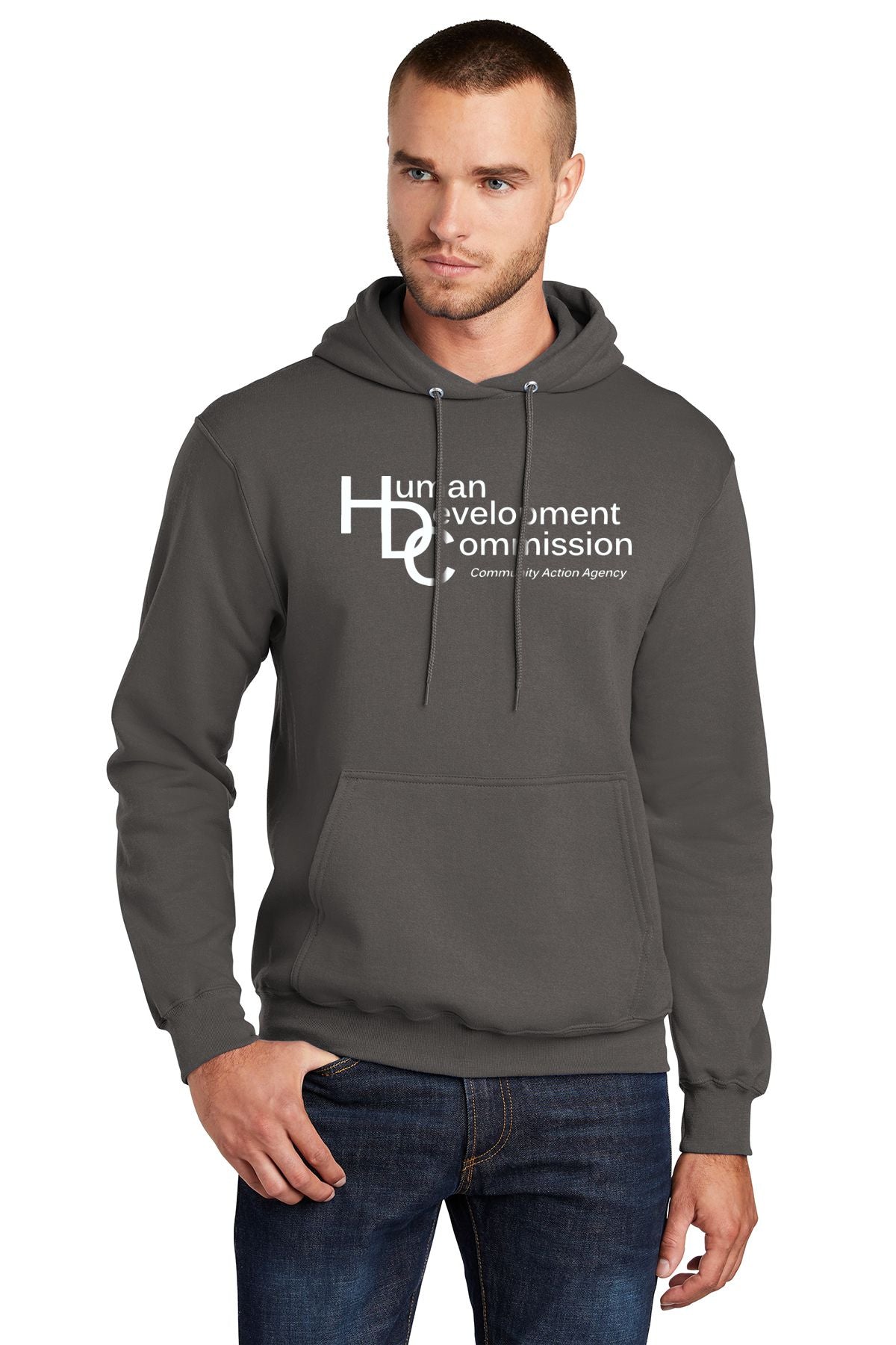 Human Development Commission Basic Hooded Tall Sweatshirt