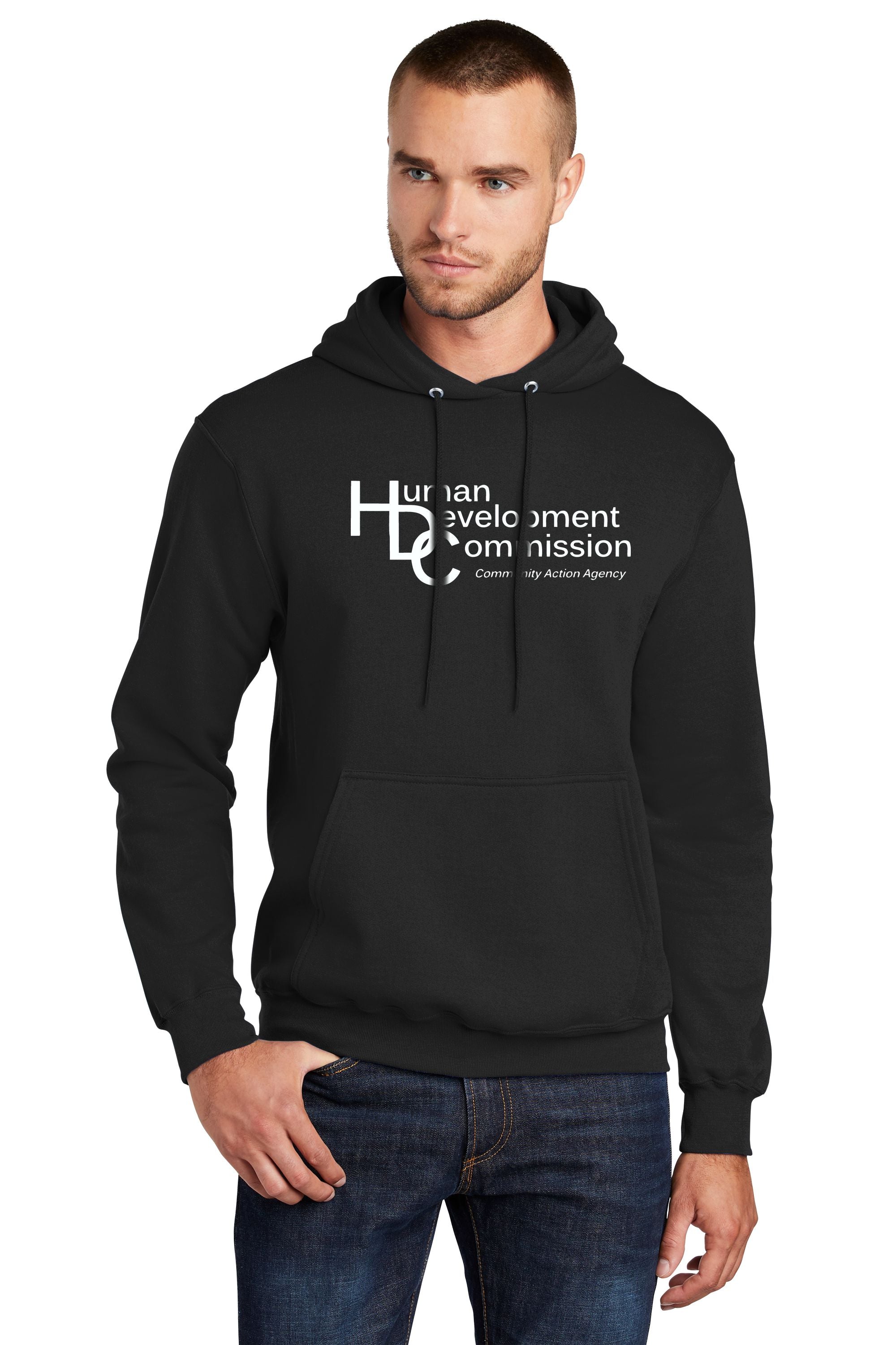 Human Development Commission Basic Hooded Tall Sweatshirt