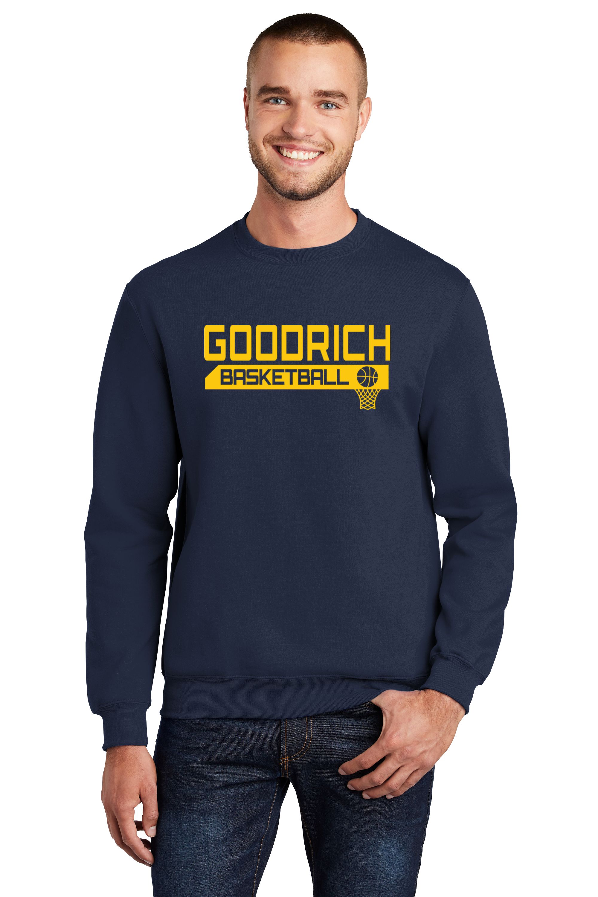 Goodrich Basketball Crew Sweatshirt