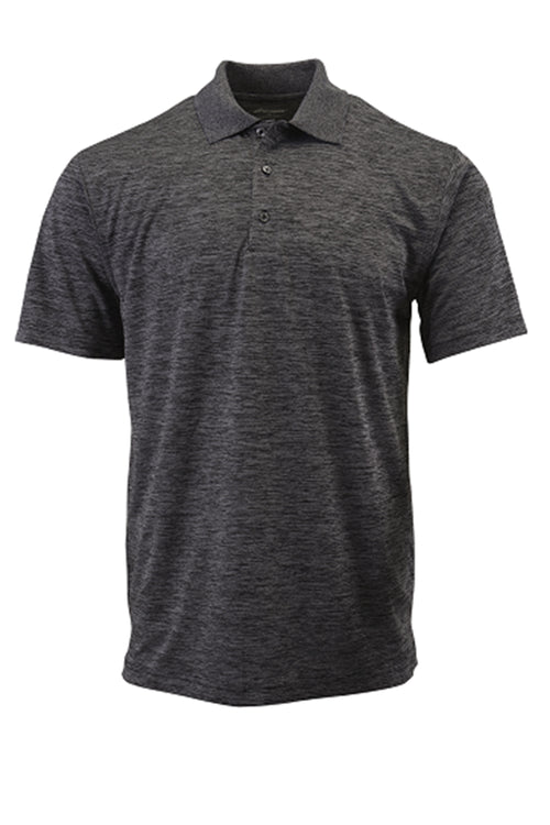 Dakota Striated Heather Polo