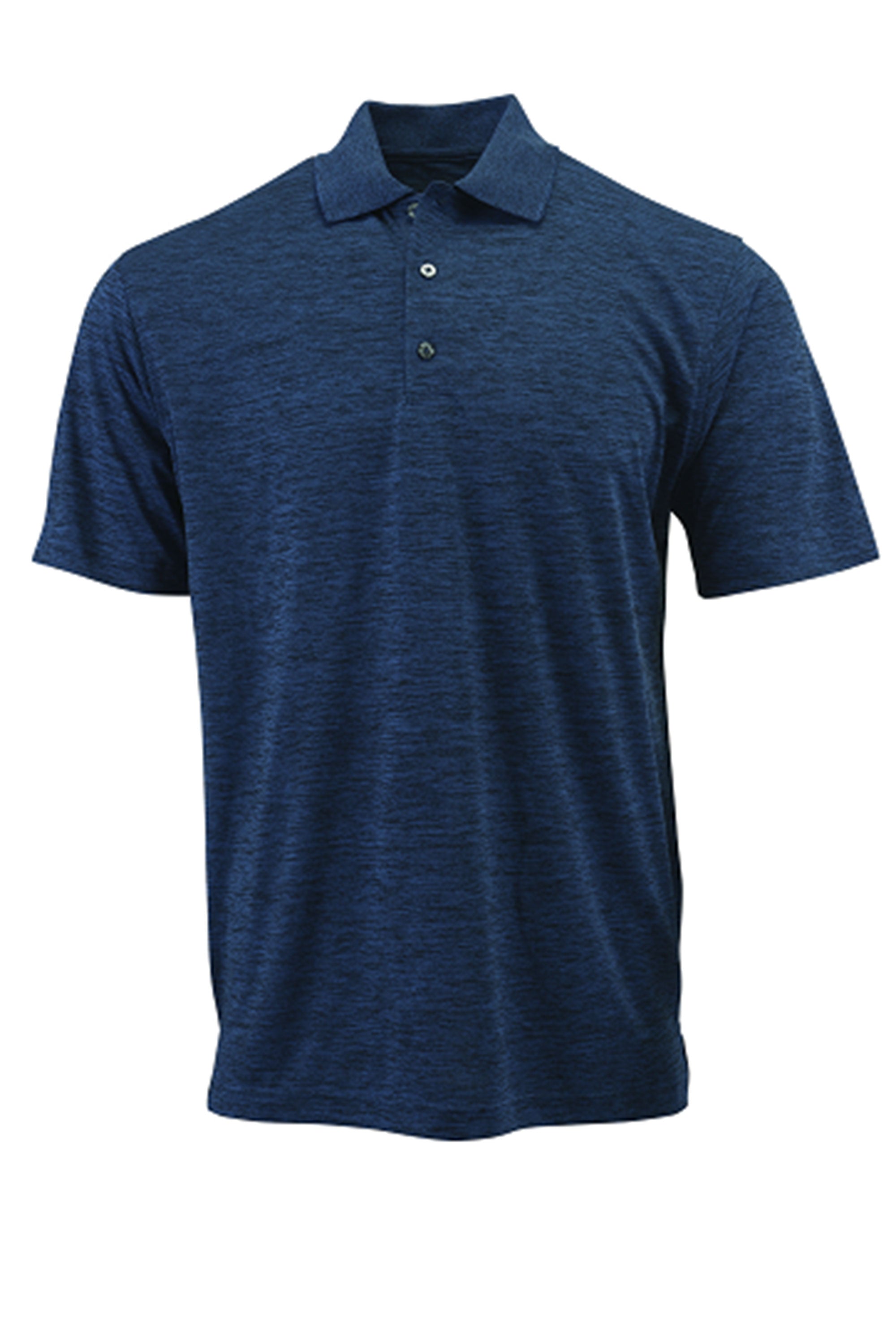 Dakota Striated Heather Polo