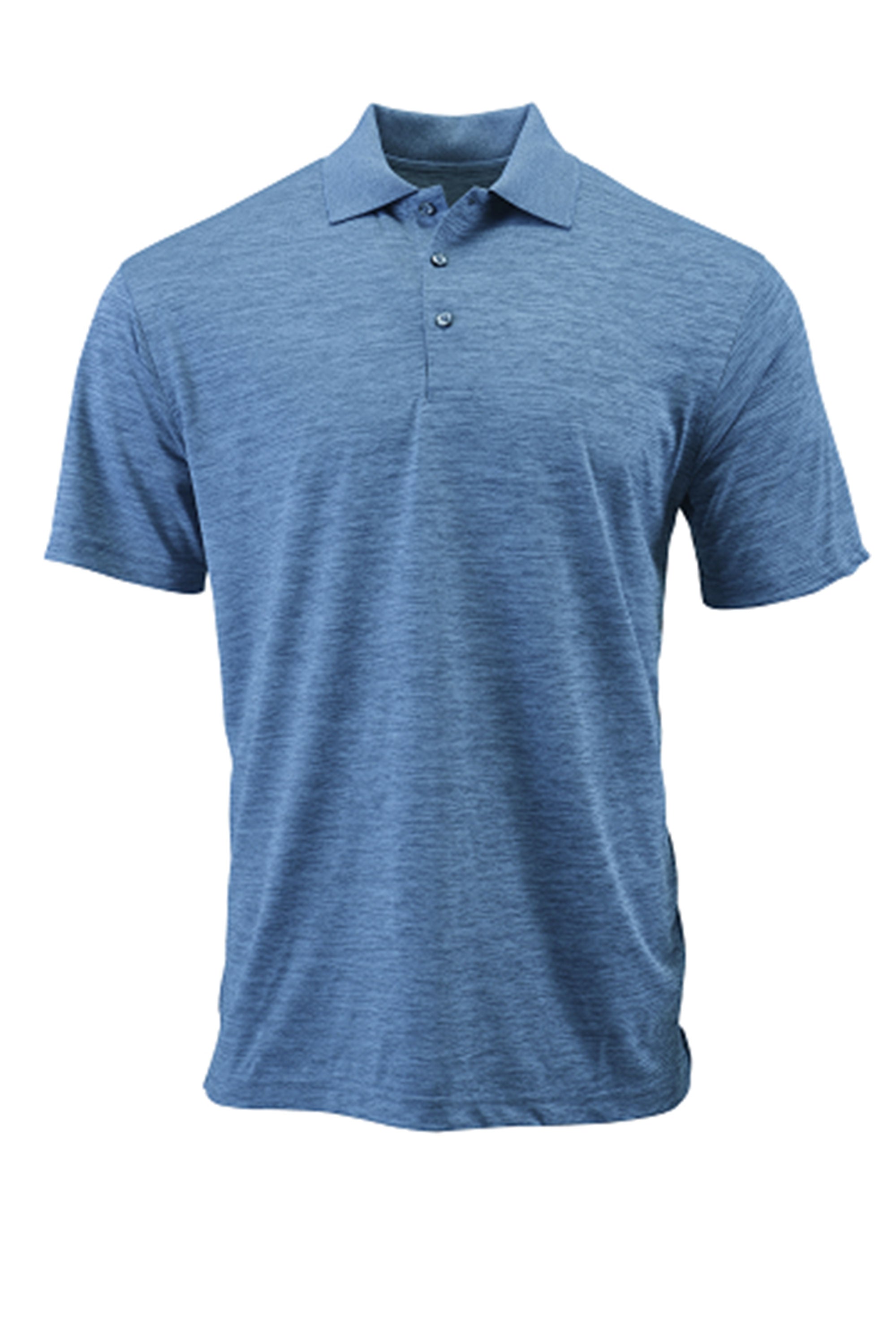Dakota Striated Heather Polo