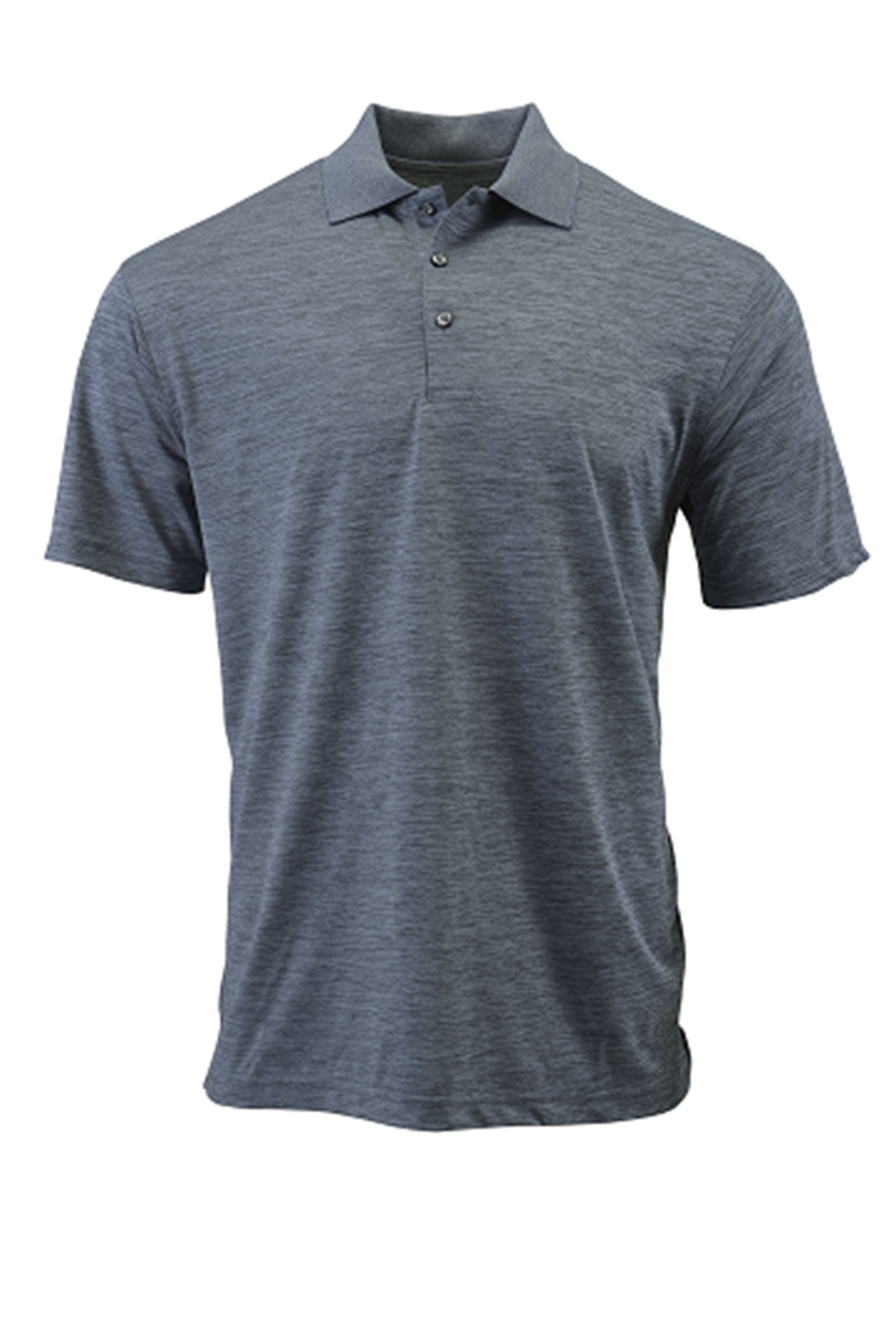 Dakota Striated Heather Polo