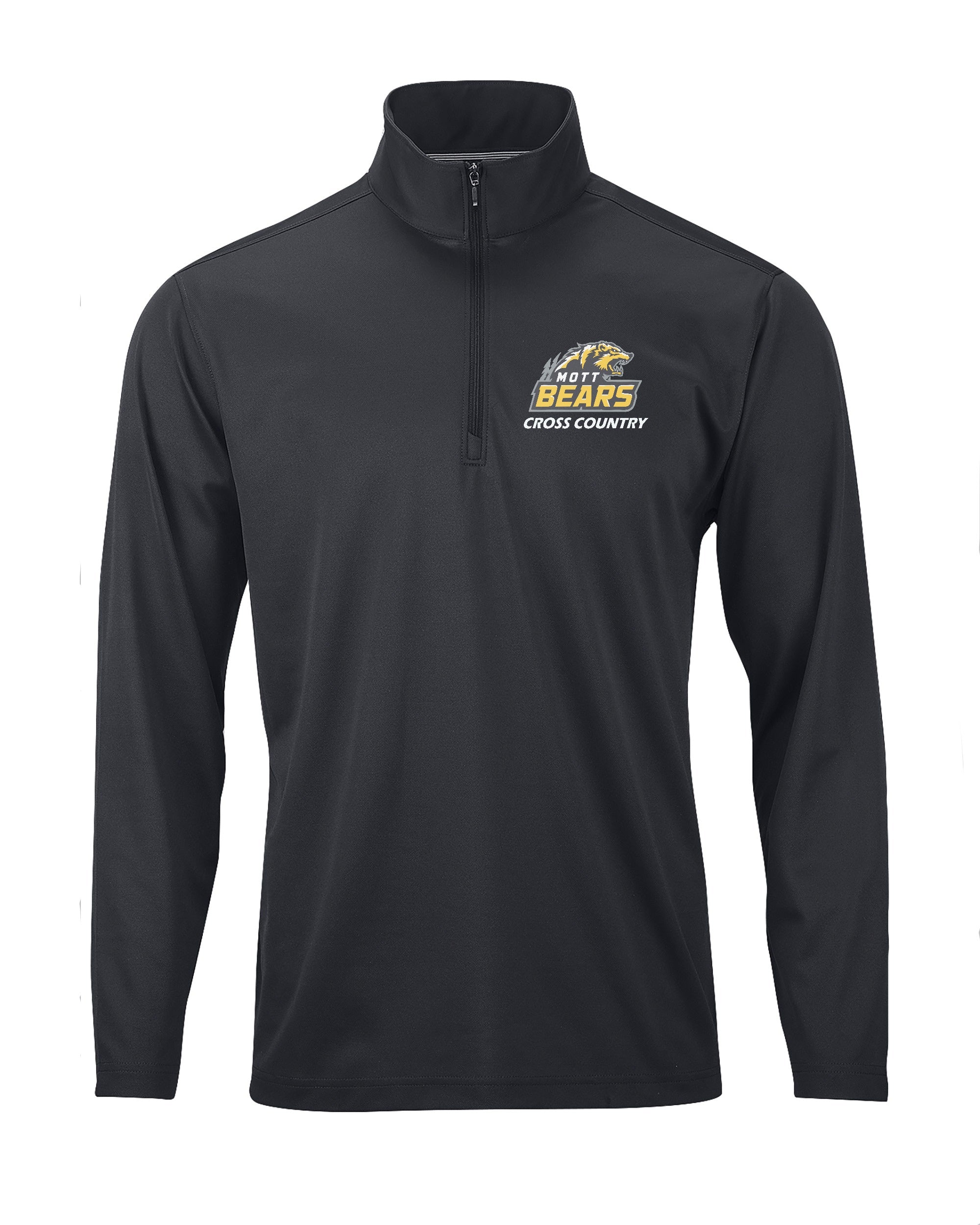 Mott Cross Country Breckenridge Long Sleeve Micro Mesh 1/4 Zip
