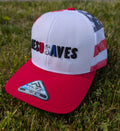 Jesus Saves USA Printed Mesh Trucker Hat