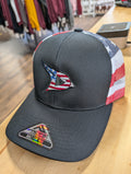 Cardinal Flag Logo Mesh Snapback Hat