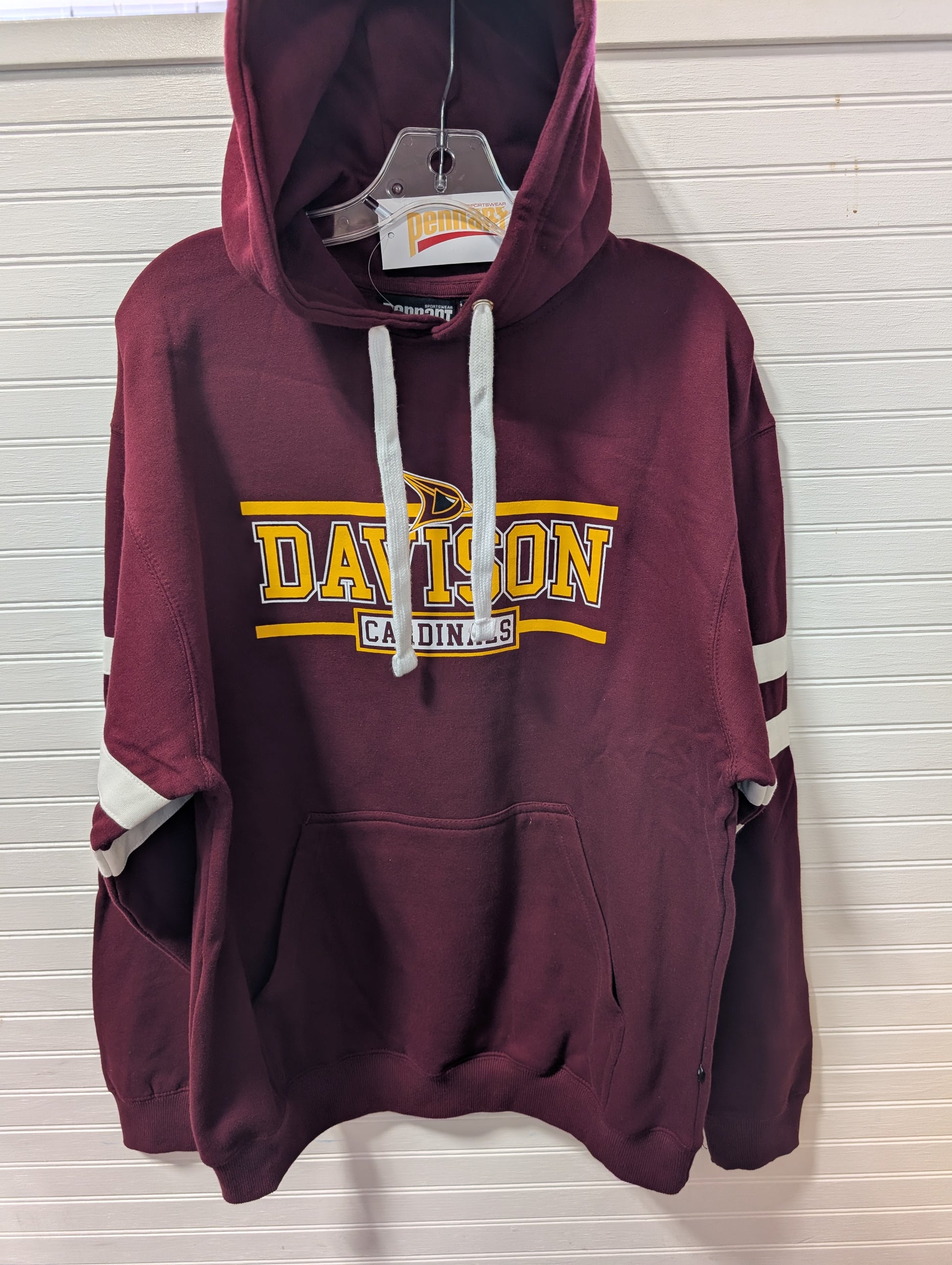 Davison Cardinals Twin Streak Hoodie