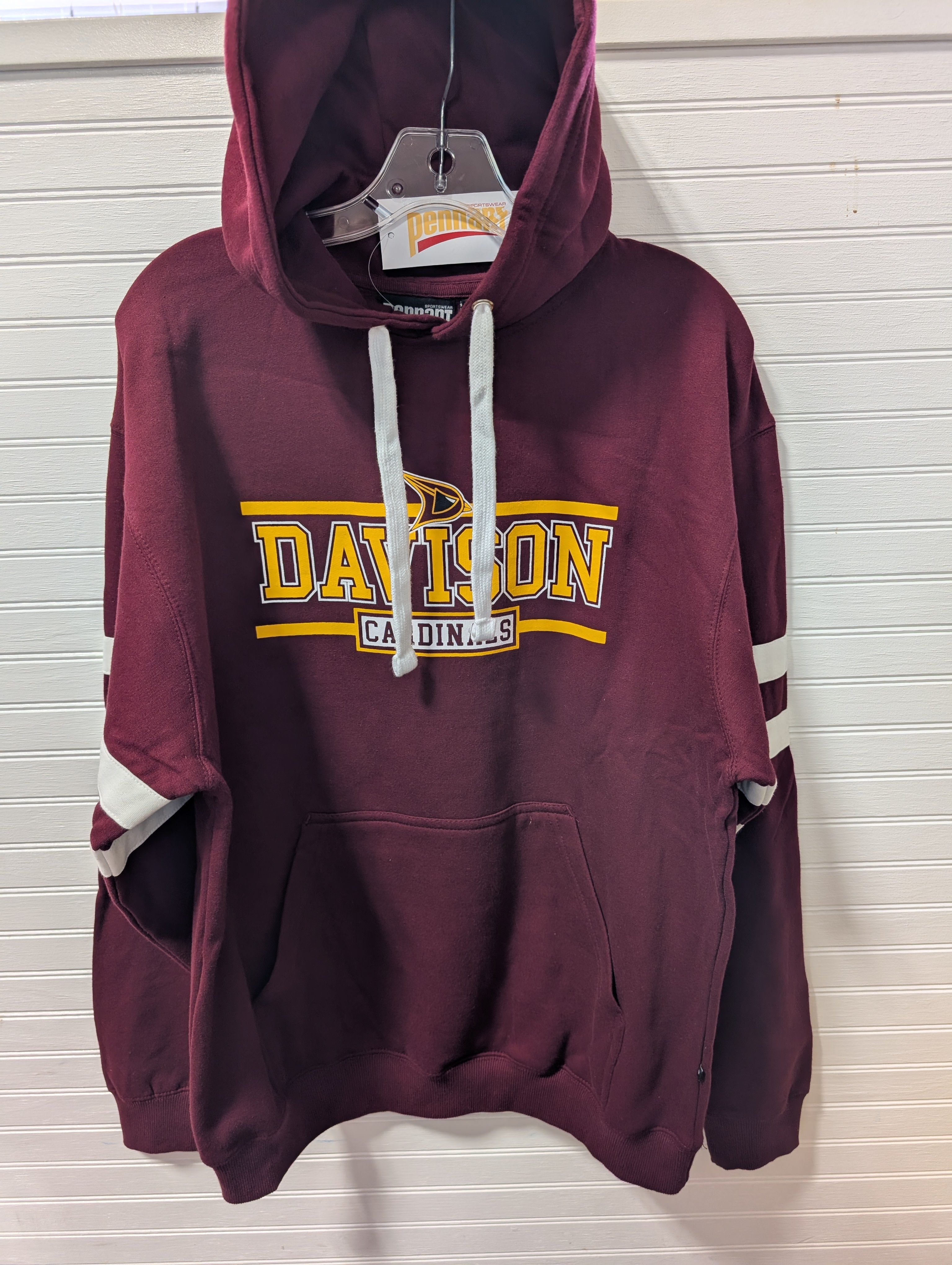 Davison Cardinals Twin Streak Hoodie