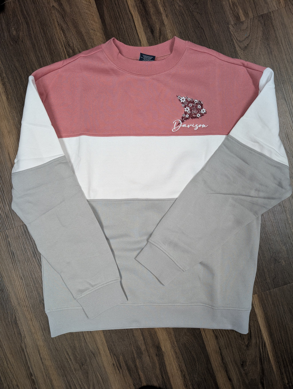 Davison Floral Script Westerly Crew Sweatshirt