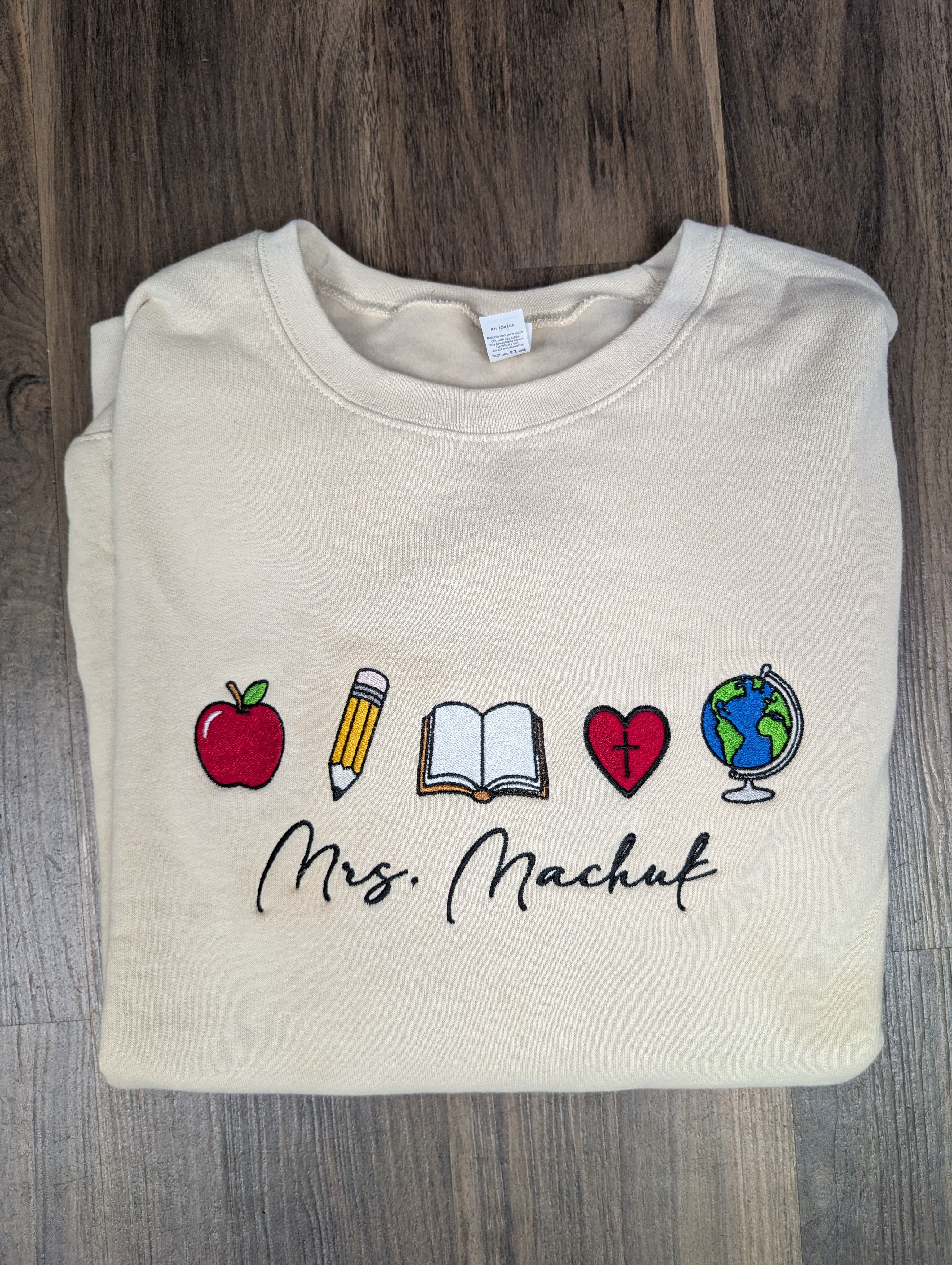 Customized Teacher Softstyle Sweatshirt