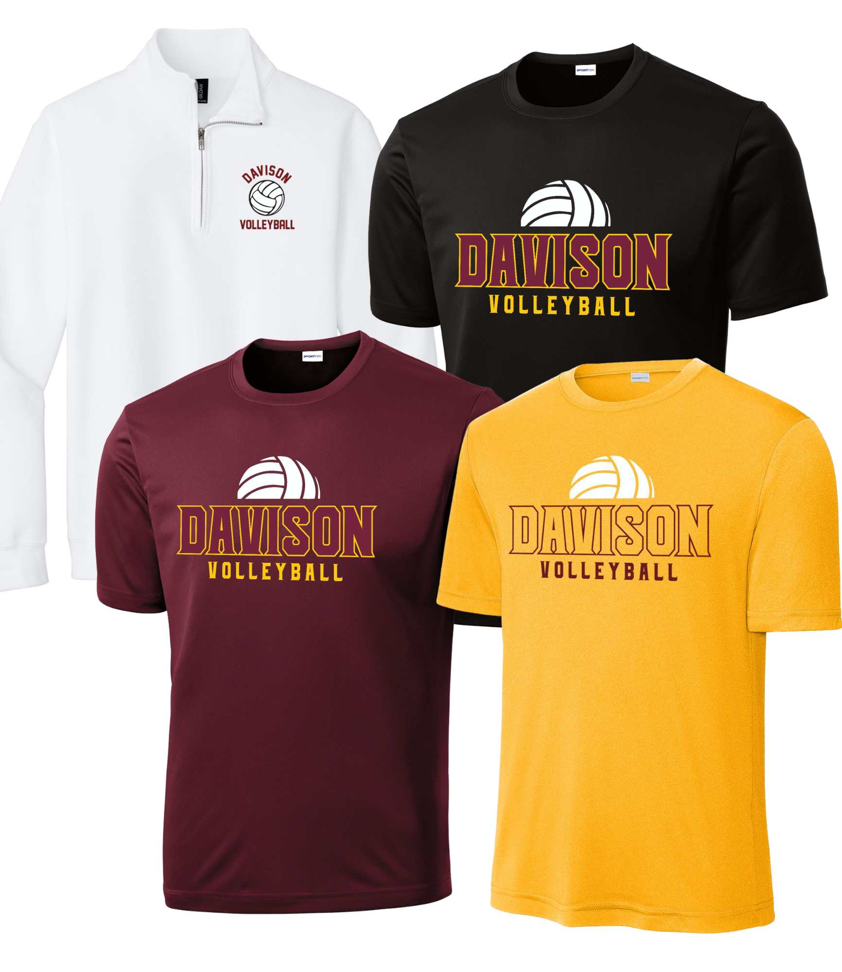 Davison Volleyball Player Pack