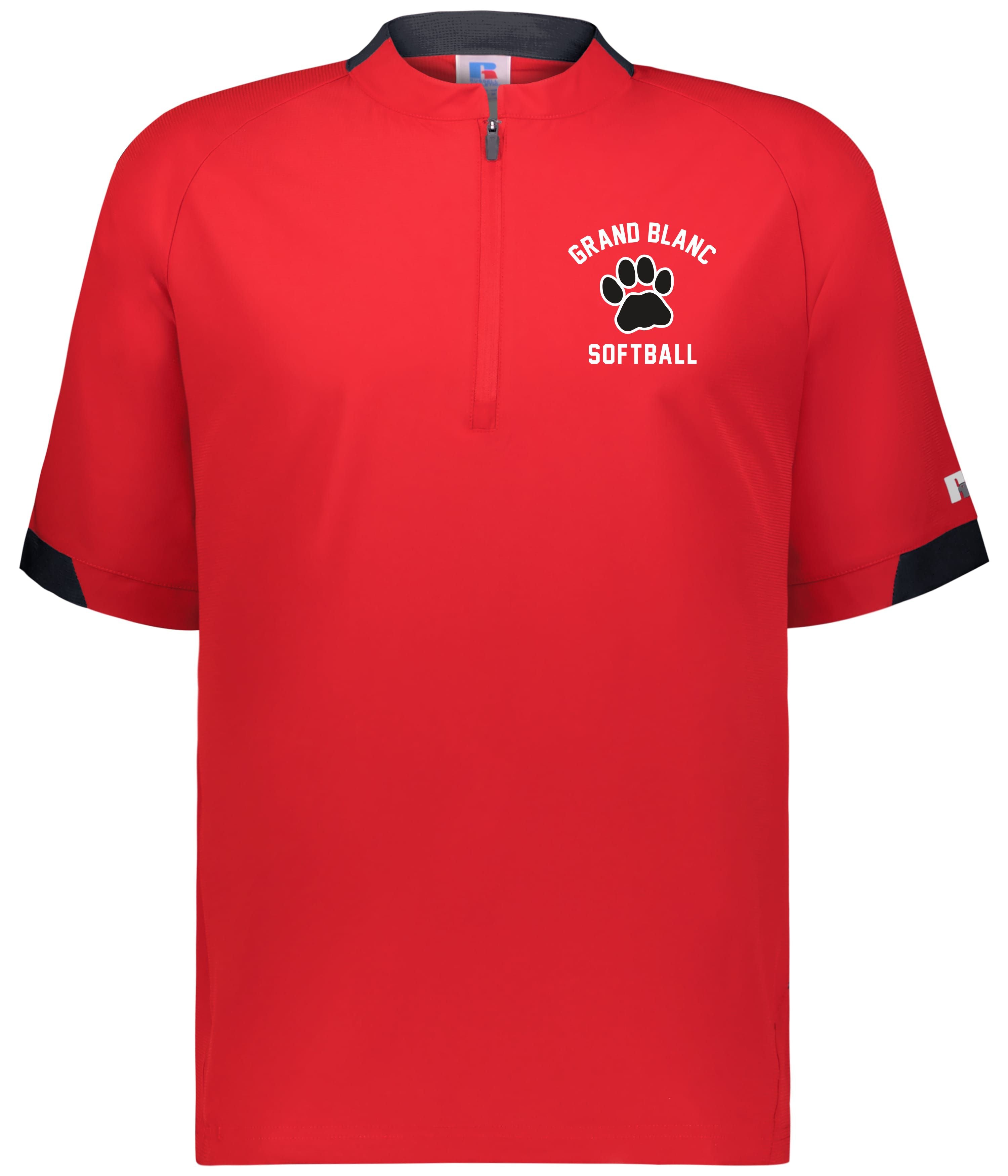 Grand Blanc Softball Legend Russel Short Sleeve Pullover