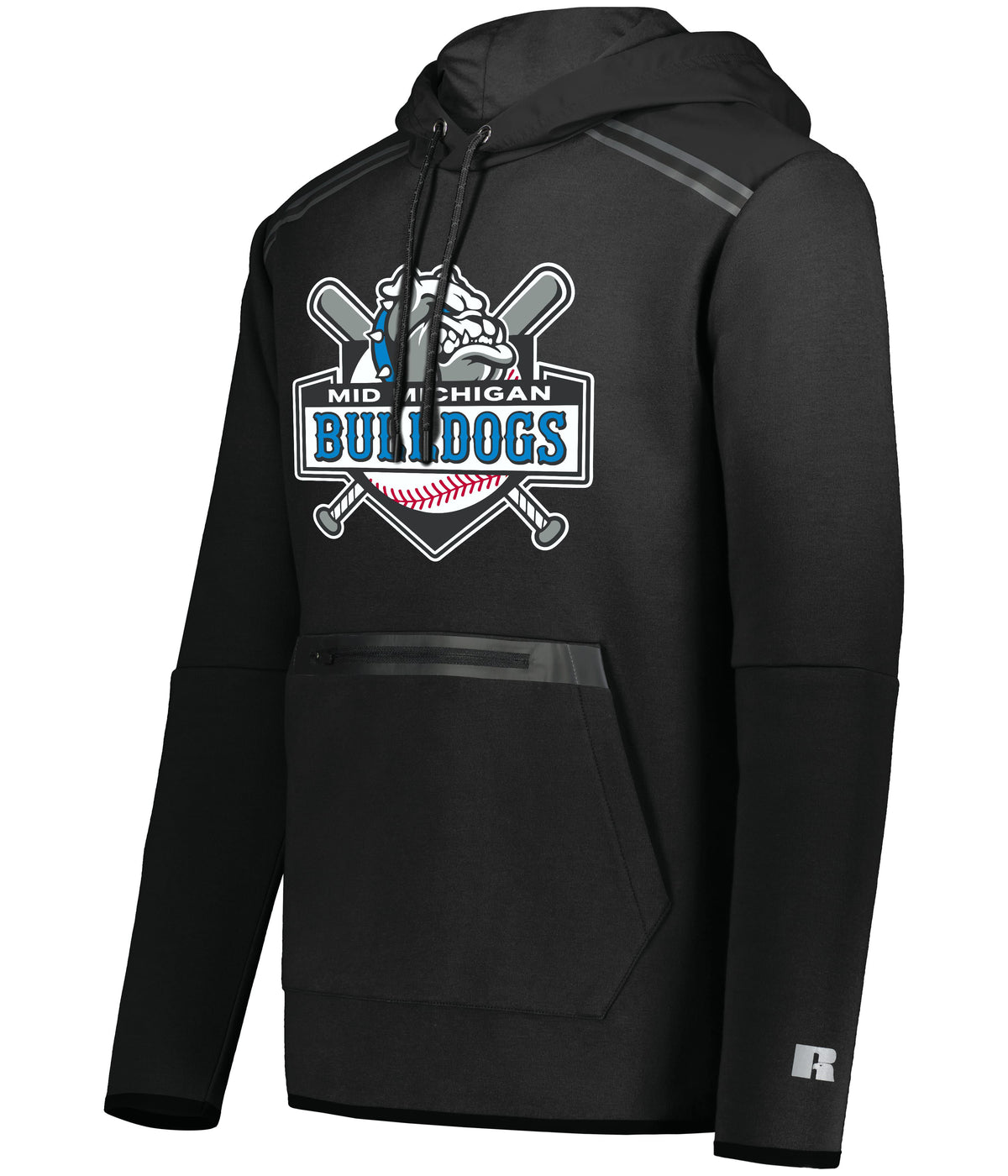 Mid Michigan Bulldogs Legend Tech Fleece Hood