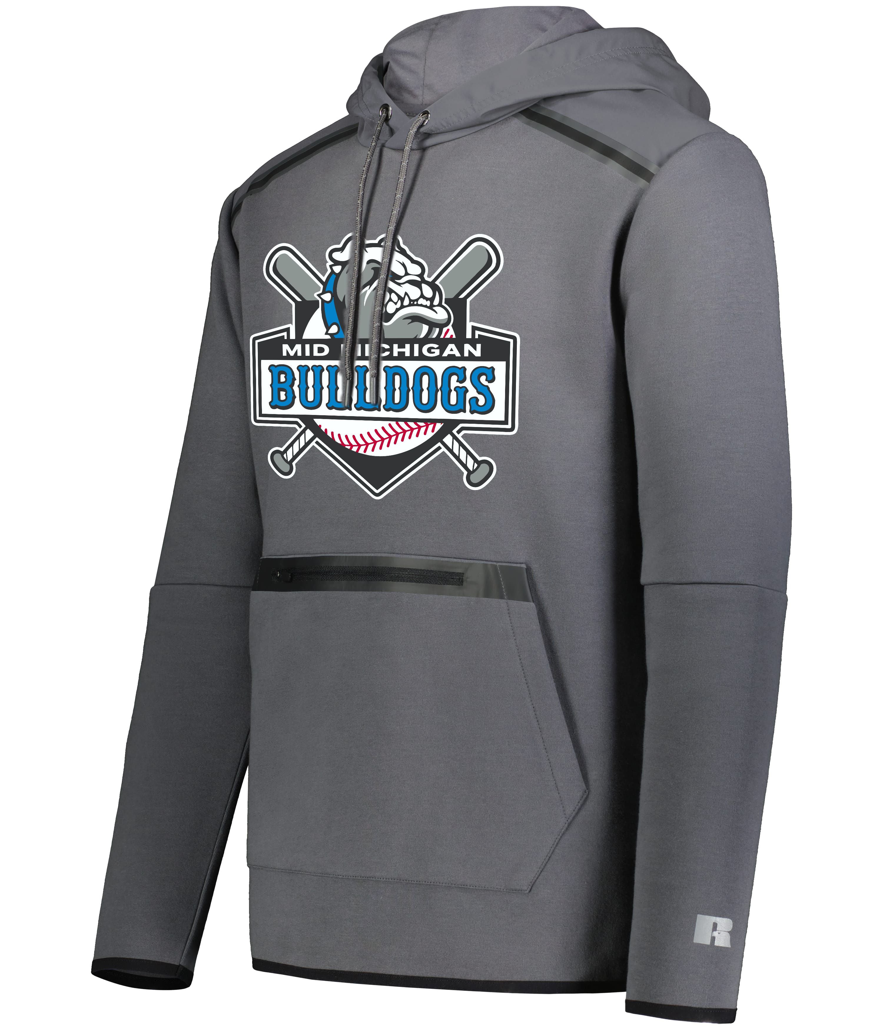 Mid Michigan Bulldogs Legend Tech Fleece Hood