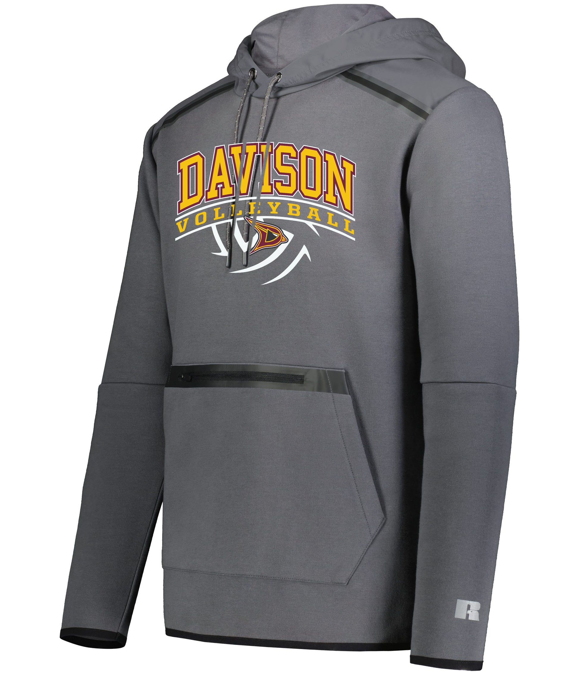 Davison Volleyball Legend Tech Fleece Hood