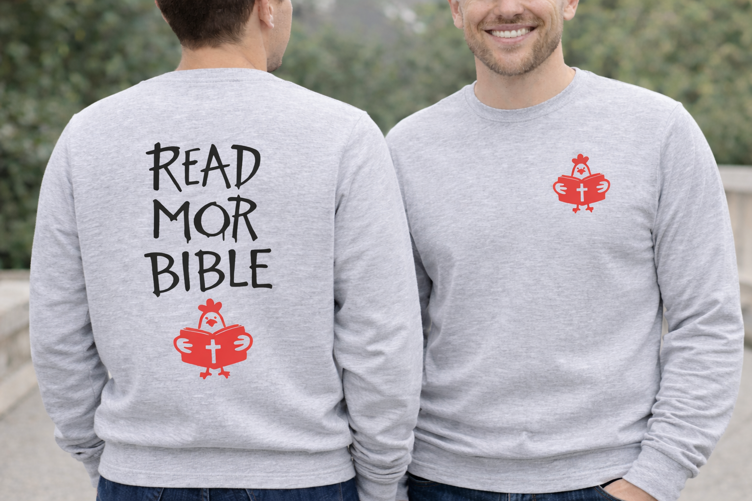 READ MOR BIBLE Crew Sweatshirt