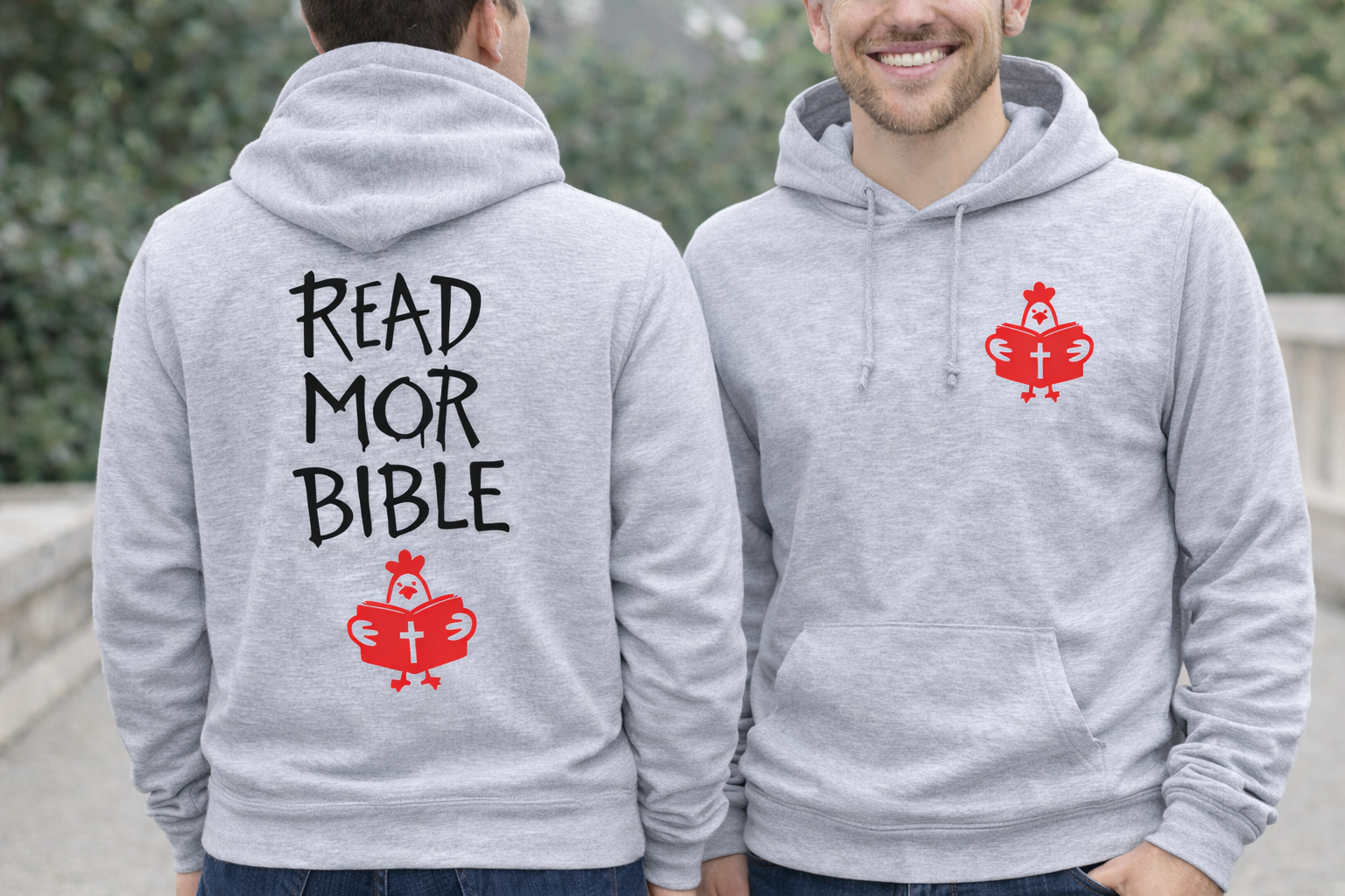 READ MOR BIBLE Hooded Sweatshirt