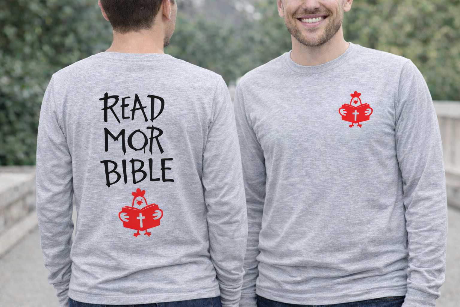 READ MOR BIBLE Long Sleeve Shirt