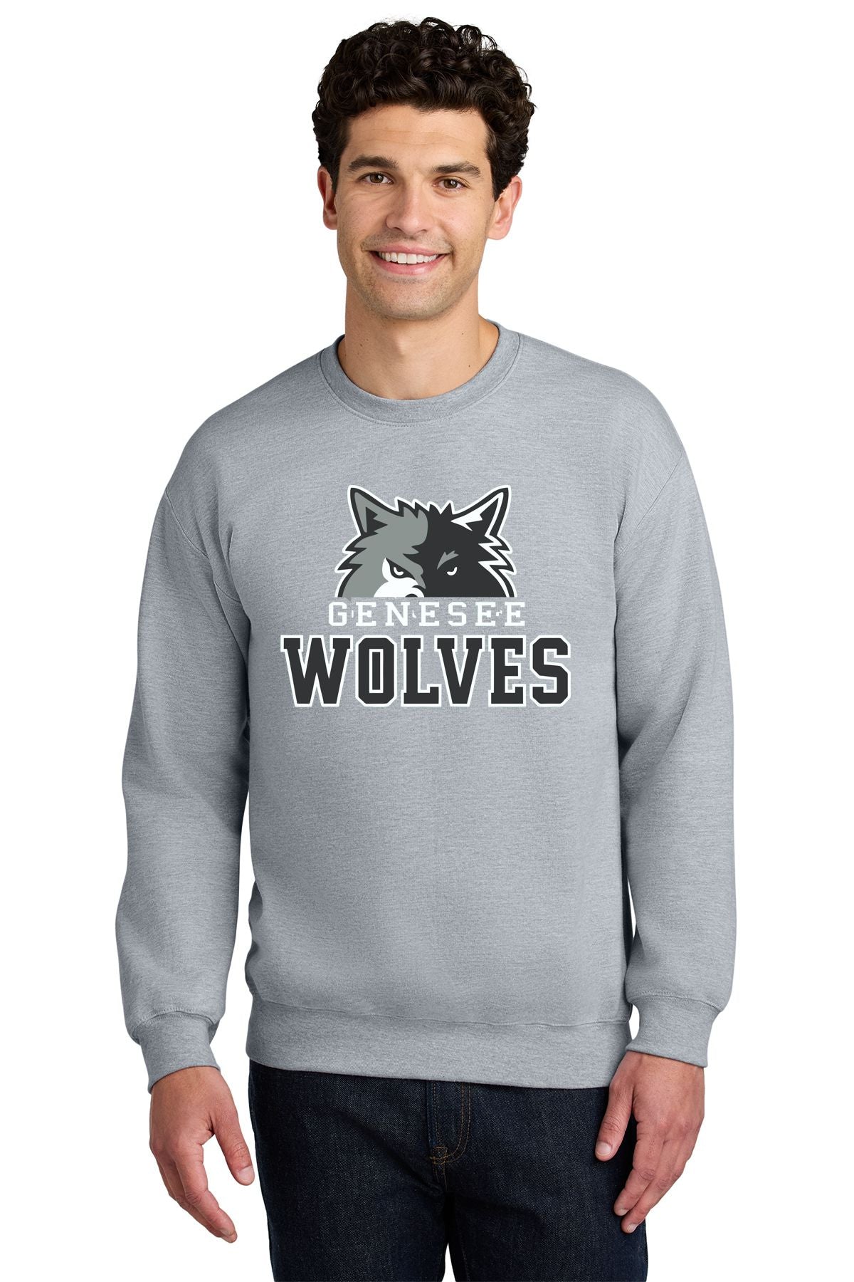 Genesee Wolves Softstyle® Crewneck Sweatshirt -GWPTO