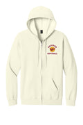 Davison Softball Softstyle® Midweight Fleece Full-Zip Hooded Sweatshirt