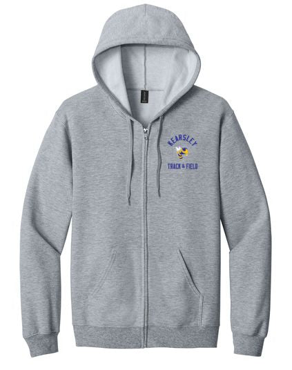 Kearsley Track &  Field Softstyle® Midweight Fleece Full-Zip Hooded Sweatshirt