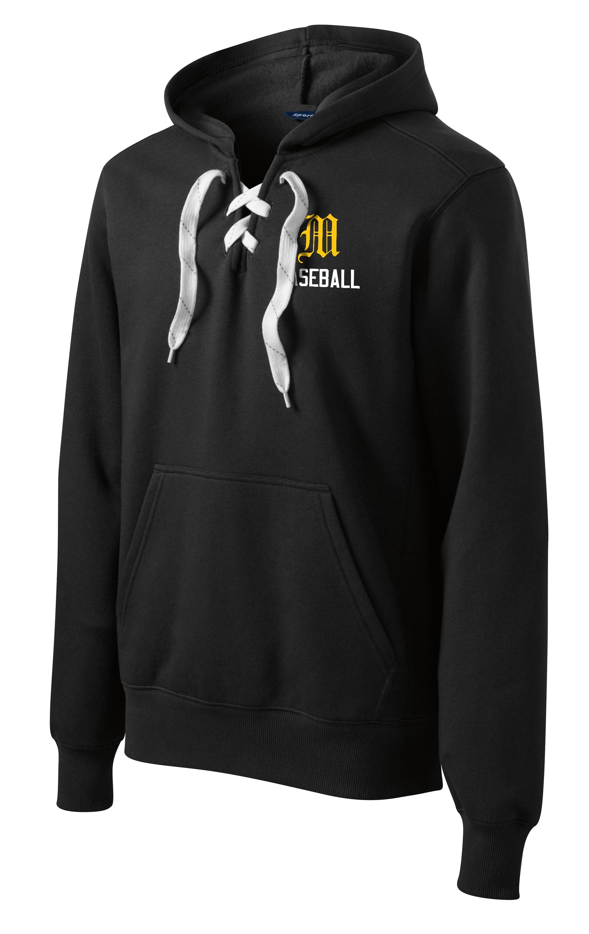 Mott CC Baseball Lace Up Hood
