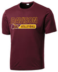 Davison Volleyball Performance T-shirt