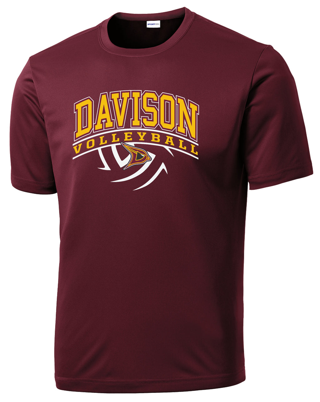 Davison Volleyball Performance T-shirt
