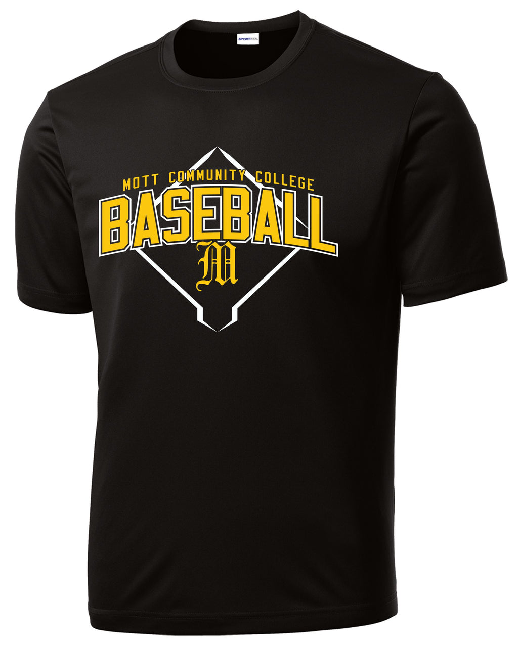 Mott CC Baseball Performance T-shirt