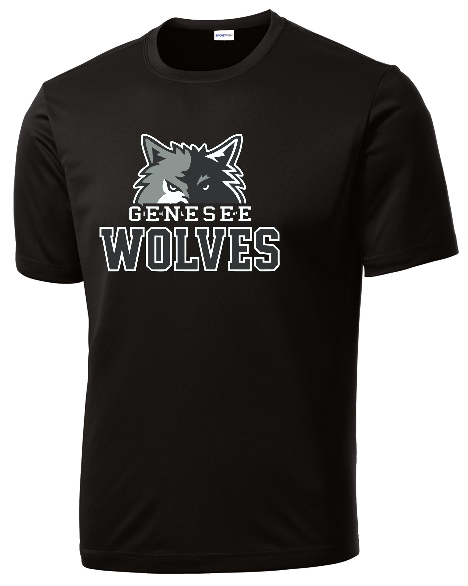 Genesee Wolves Performance T-shirt -GWPTO