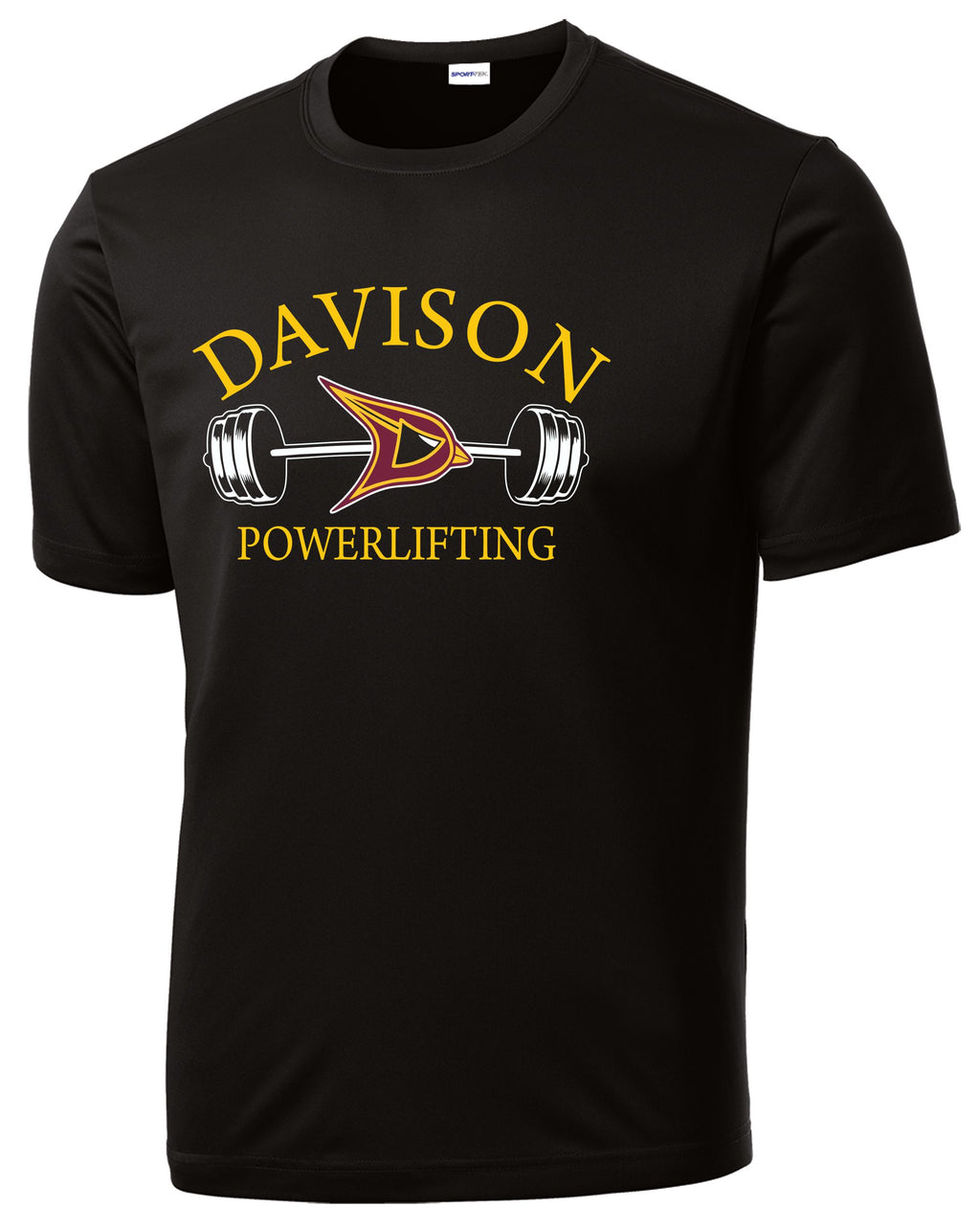 Davison Powerlifting Performance T-shirt