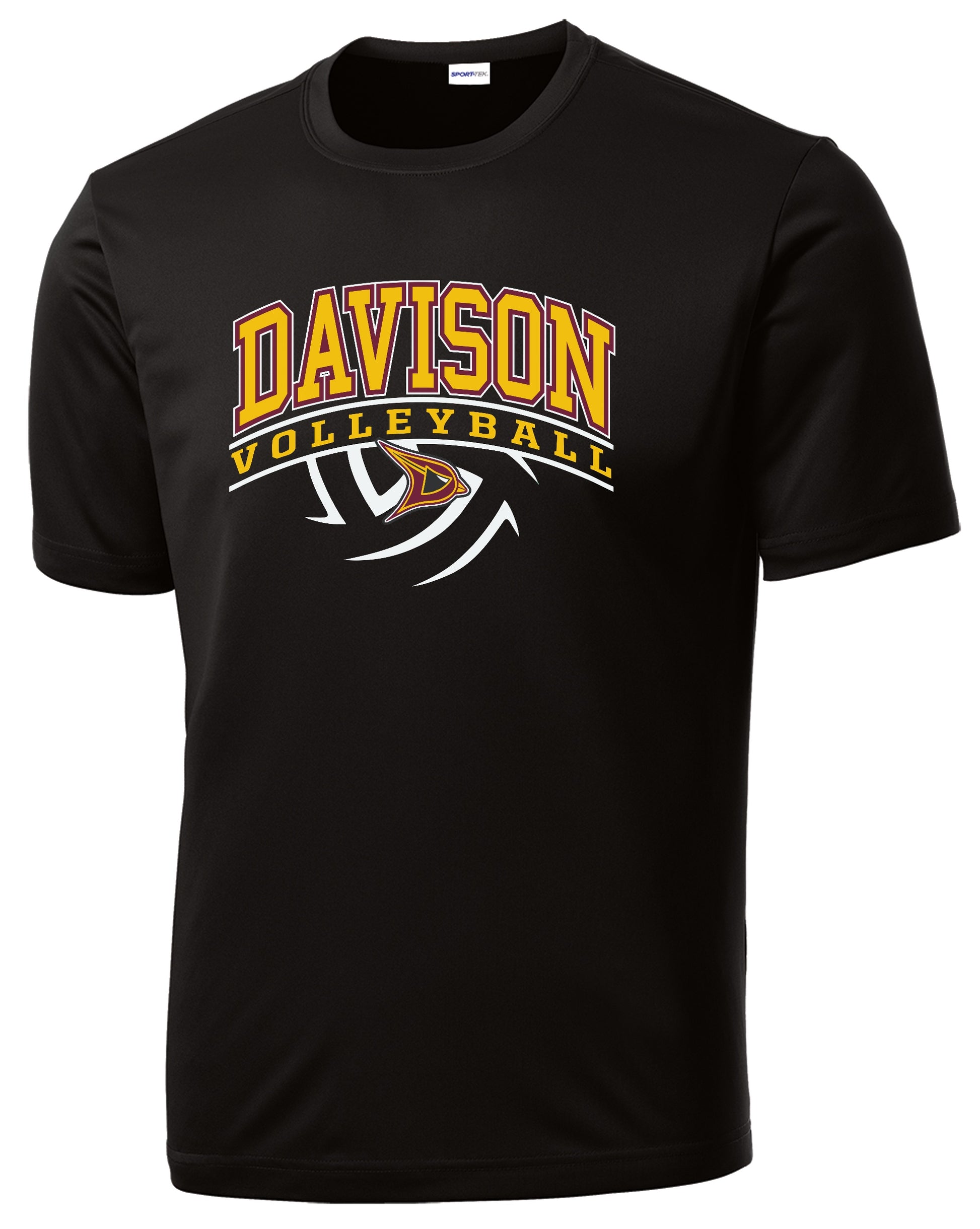 Davison Volleyball Performance T-shirt