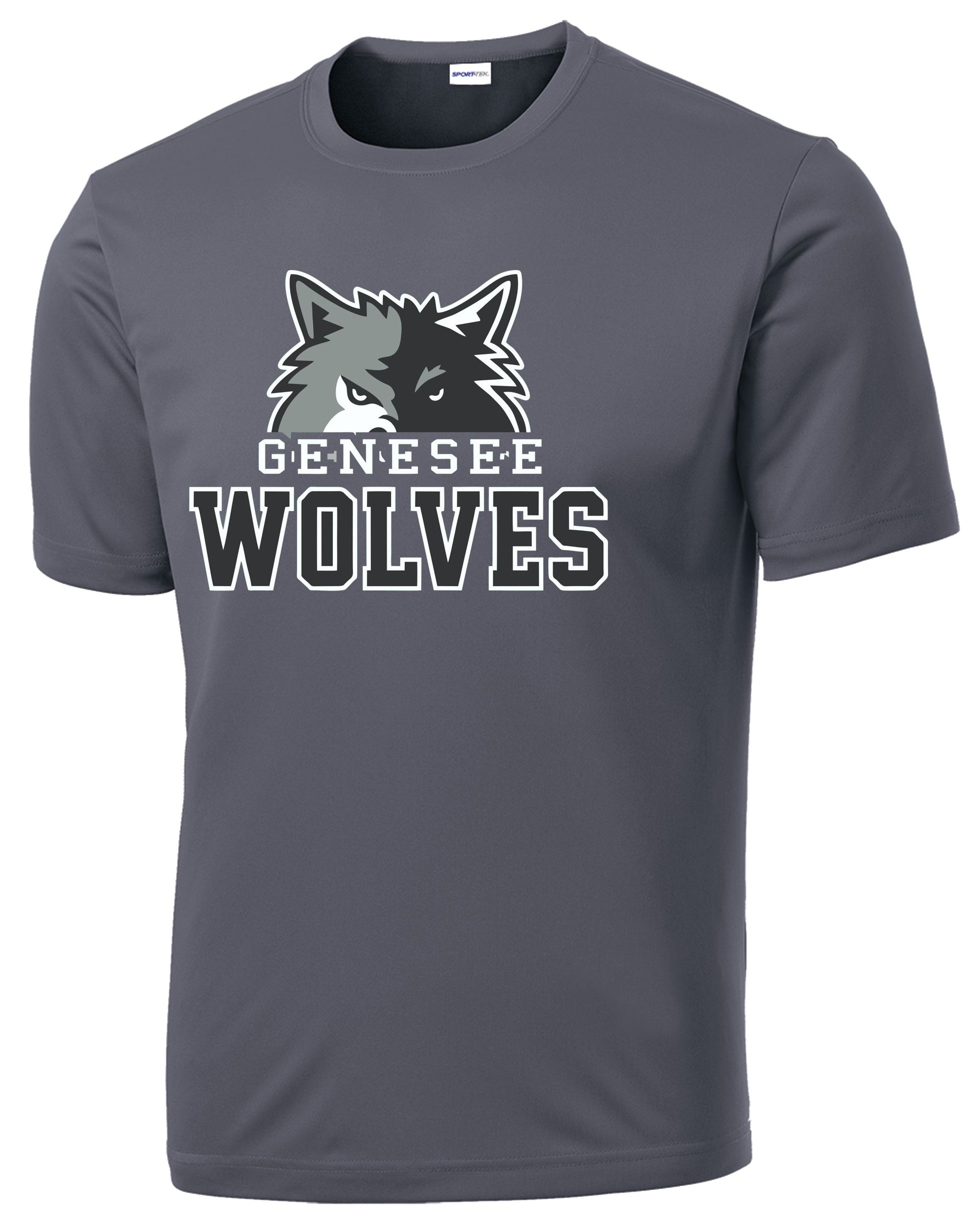 Genesee Wolves Performance T-shirt -GWPTO
