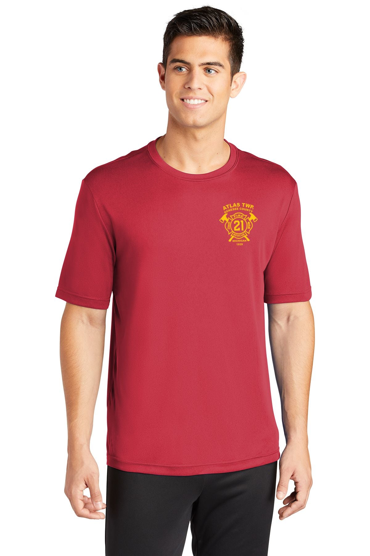 Atlas TWP Fire Department Performance T-shirt