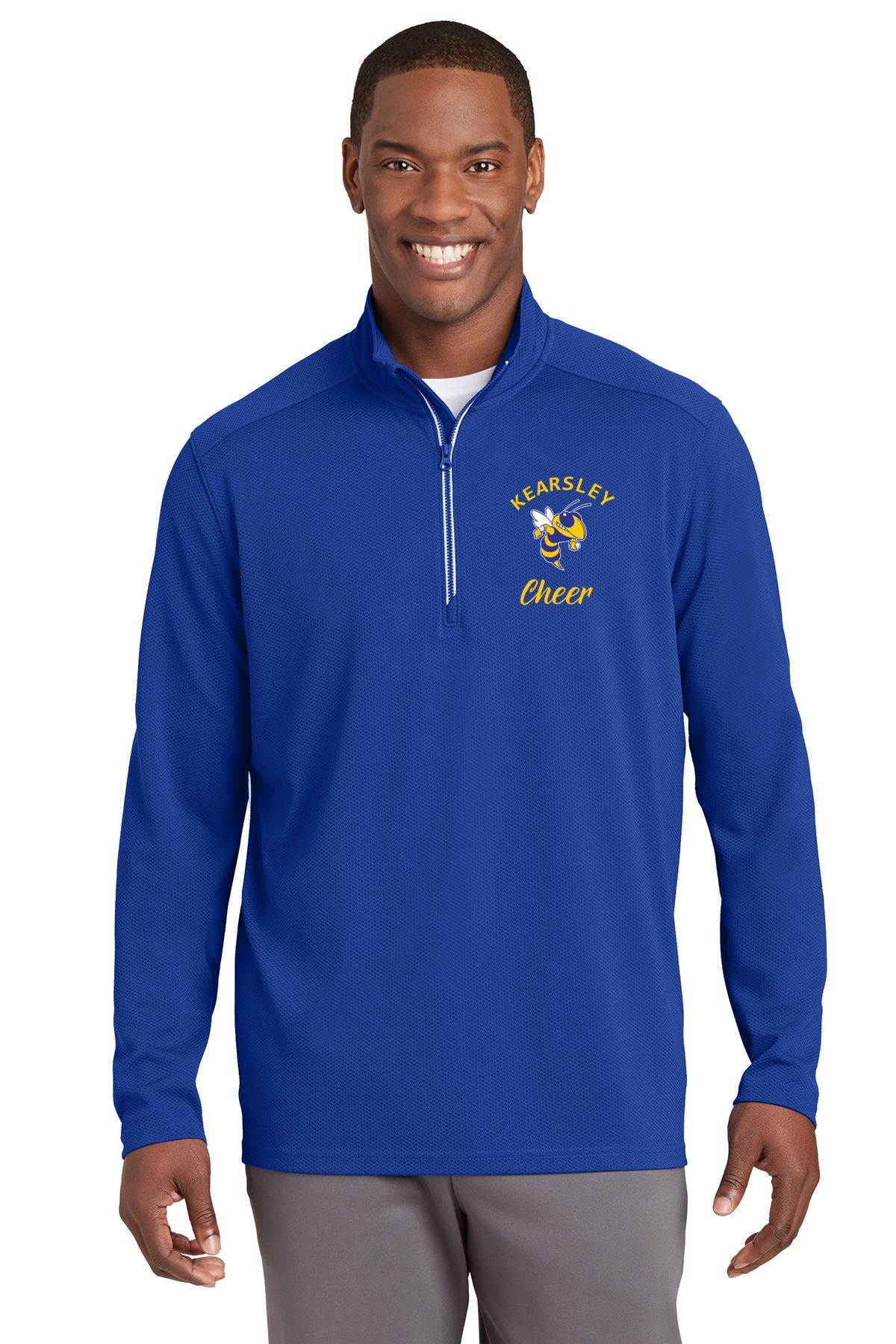 Kearsley Cheer Textured 1/4 Zip Jacket