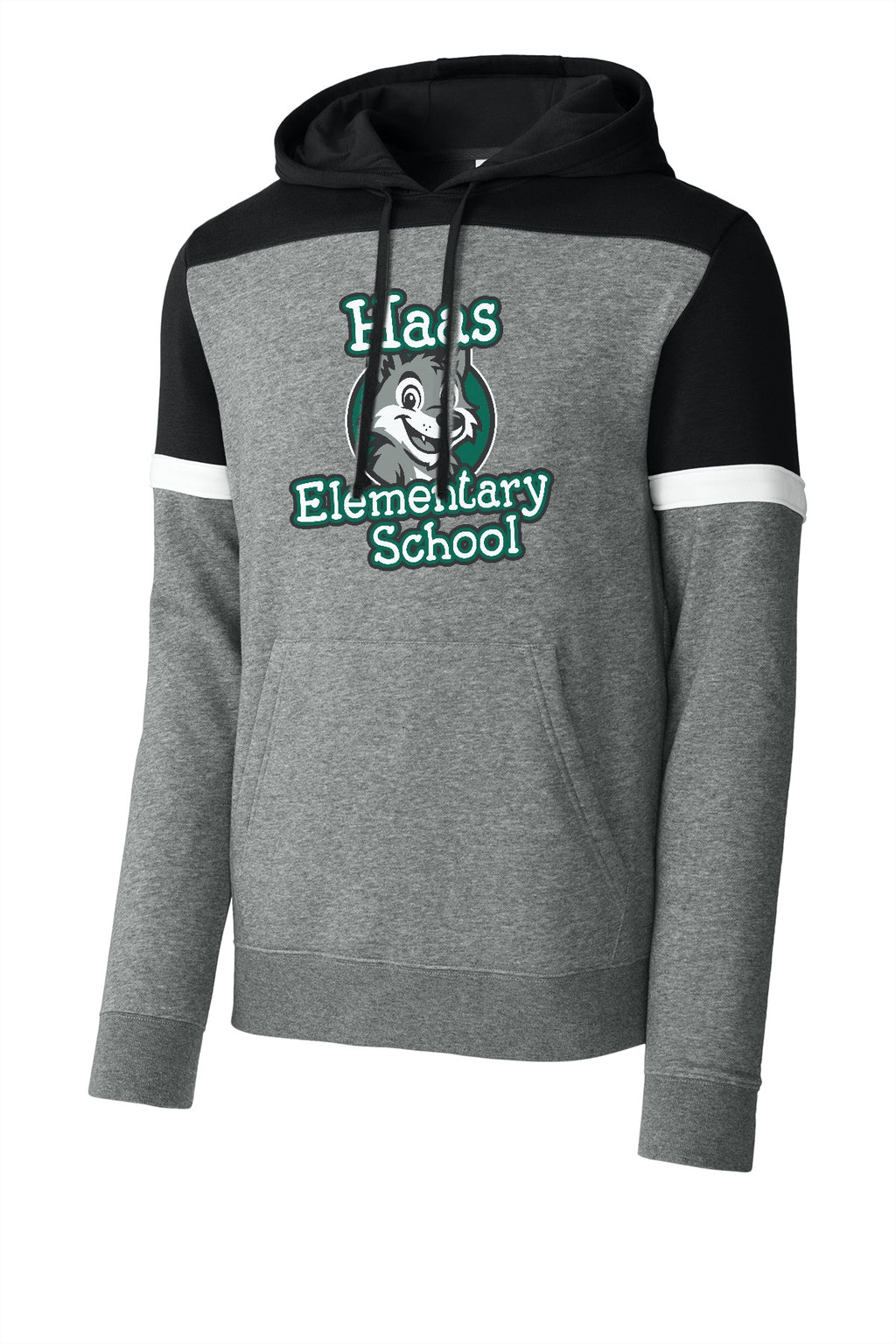Haas Elementary Sport-Tek® Drive Fleece Colorblock Hoodie