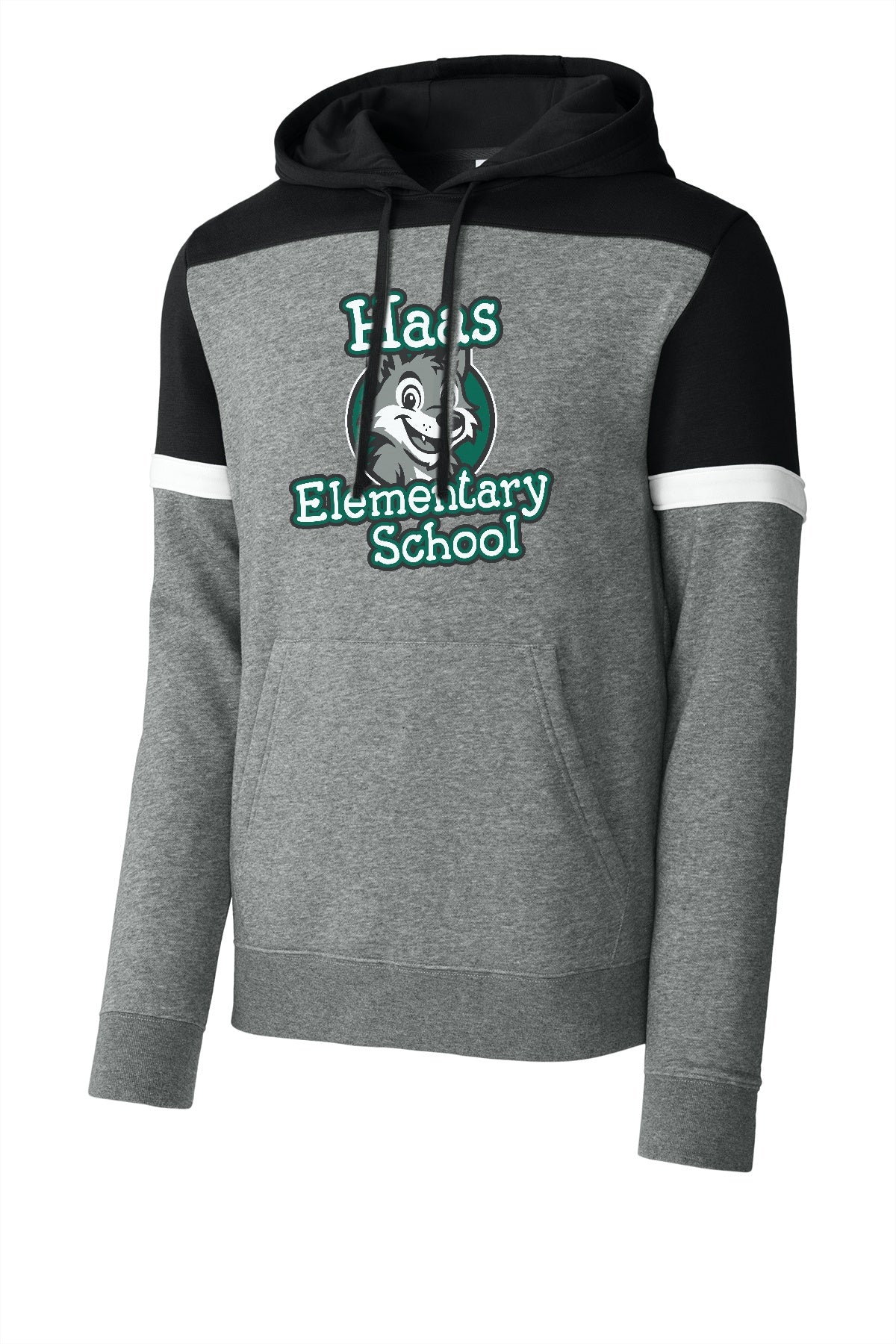 Haas Elementary Sport-Tek® Drive Fleece Colorblock Hoodie