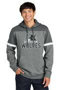 Genesee Wolves Sport-Tek® Drive Fleece Colorblock Hoodie -GWPTO