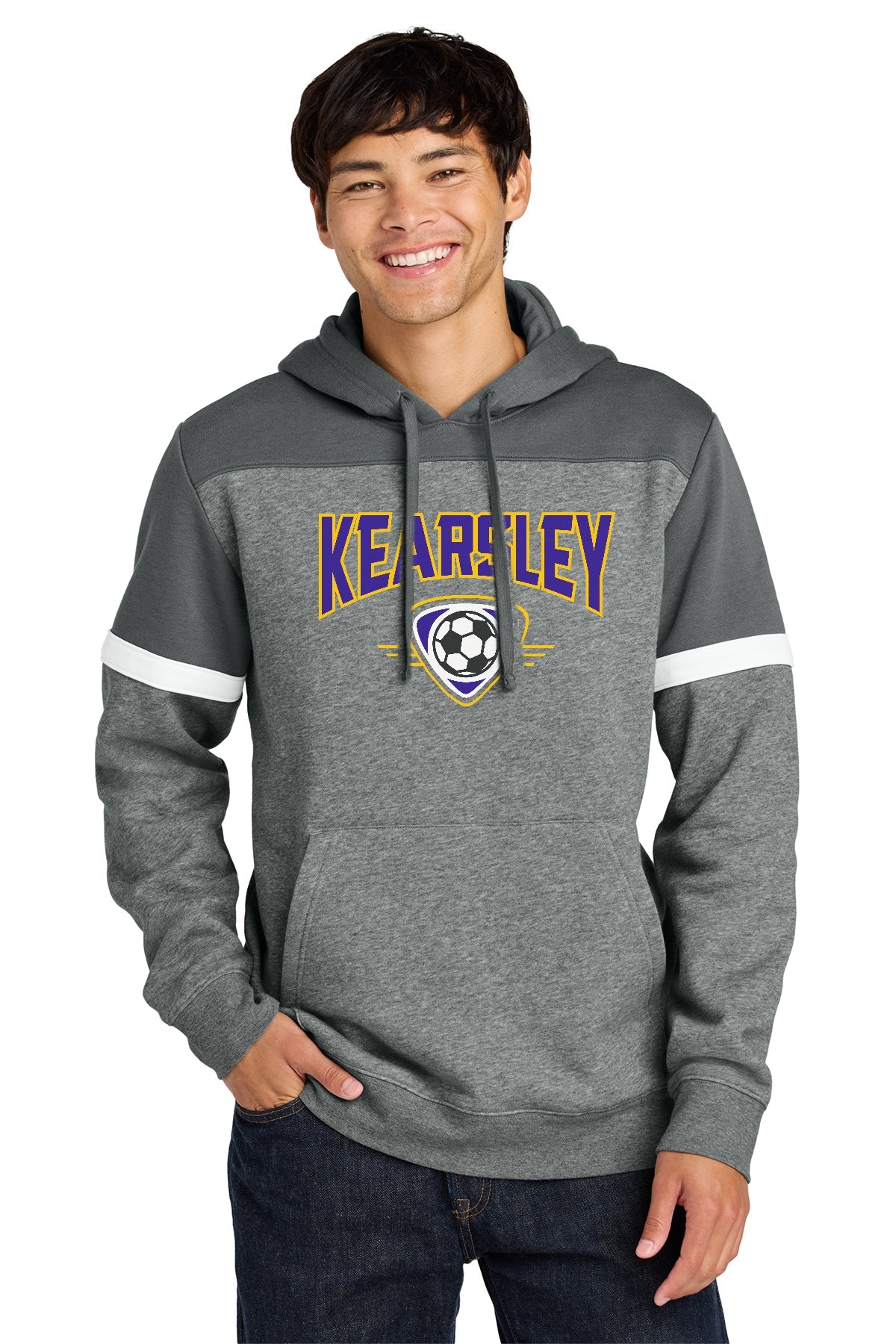 Kearsley Soccer Sport-Tek® Drive Fleece Colorblock Hoodie