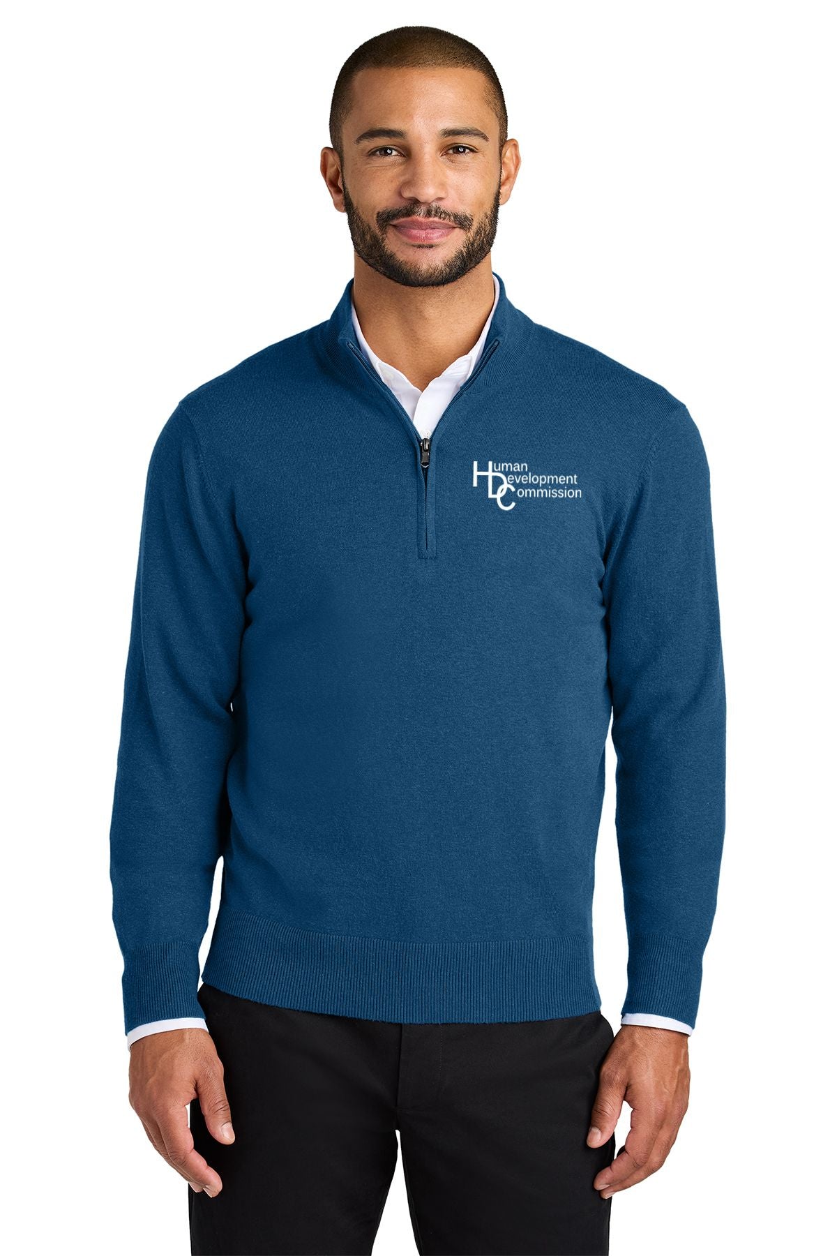 Human Development Commission Port Authority® 1/2-Zip Sweater