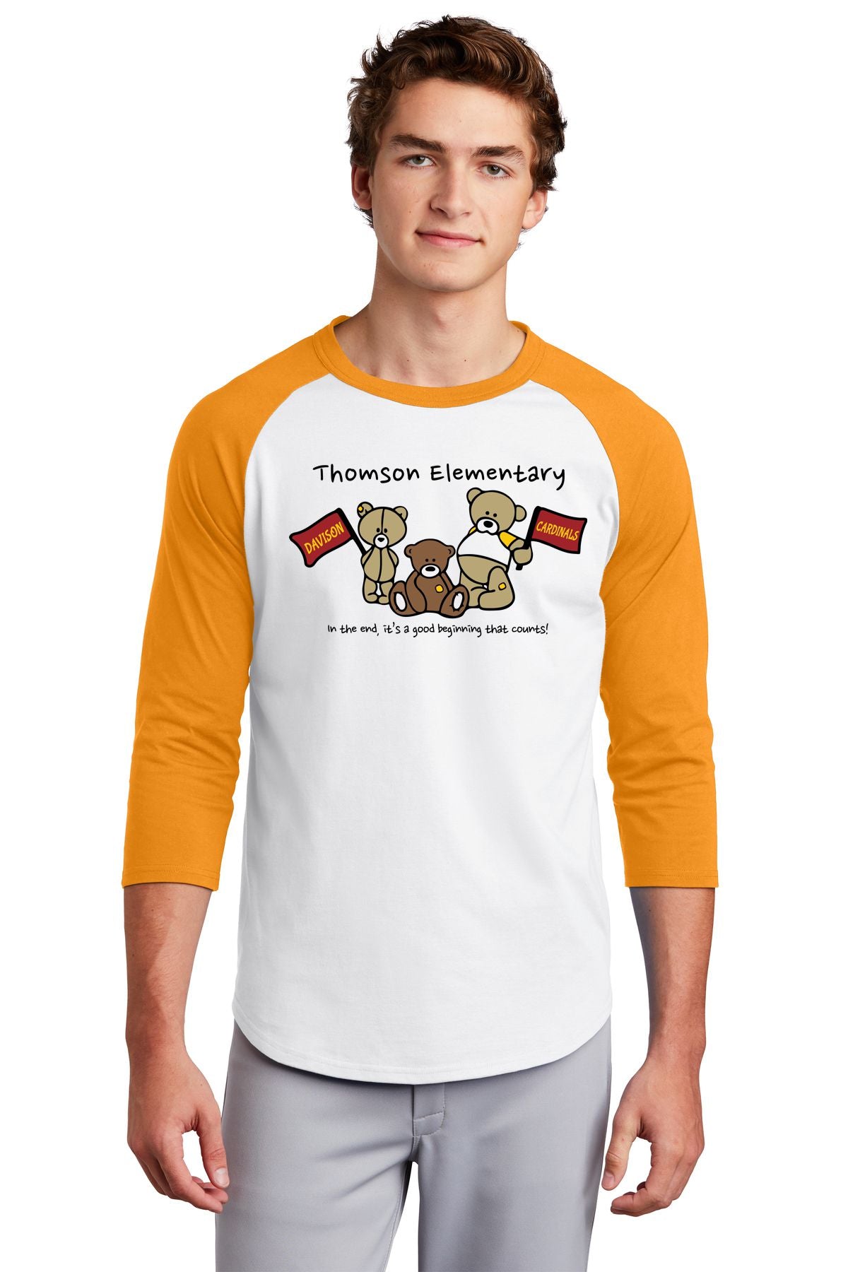 Thomson Elementary Raglan 3/4 Sleeve Shirt