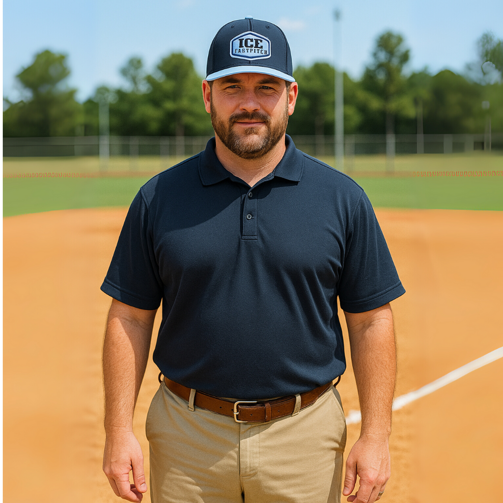 ICE Fastpitch Leather Patch Ultima Performance Cap