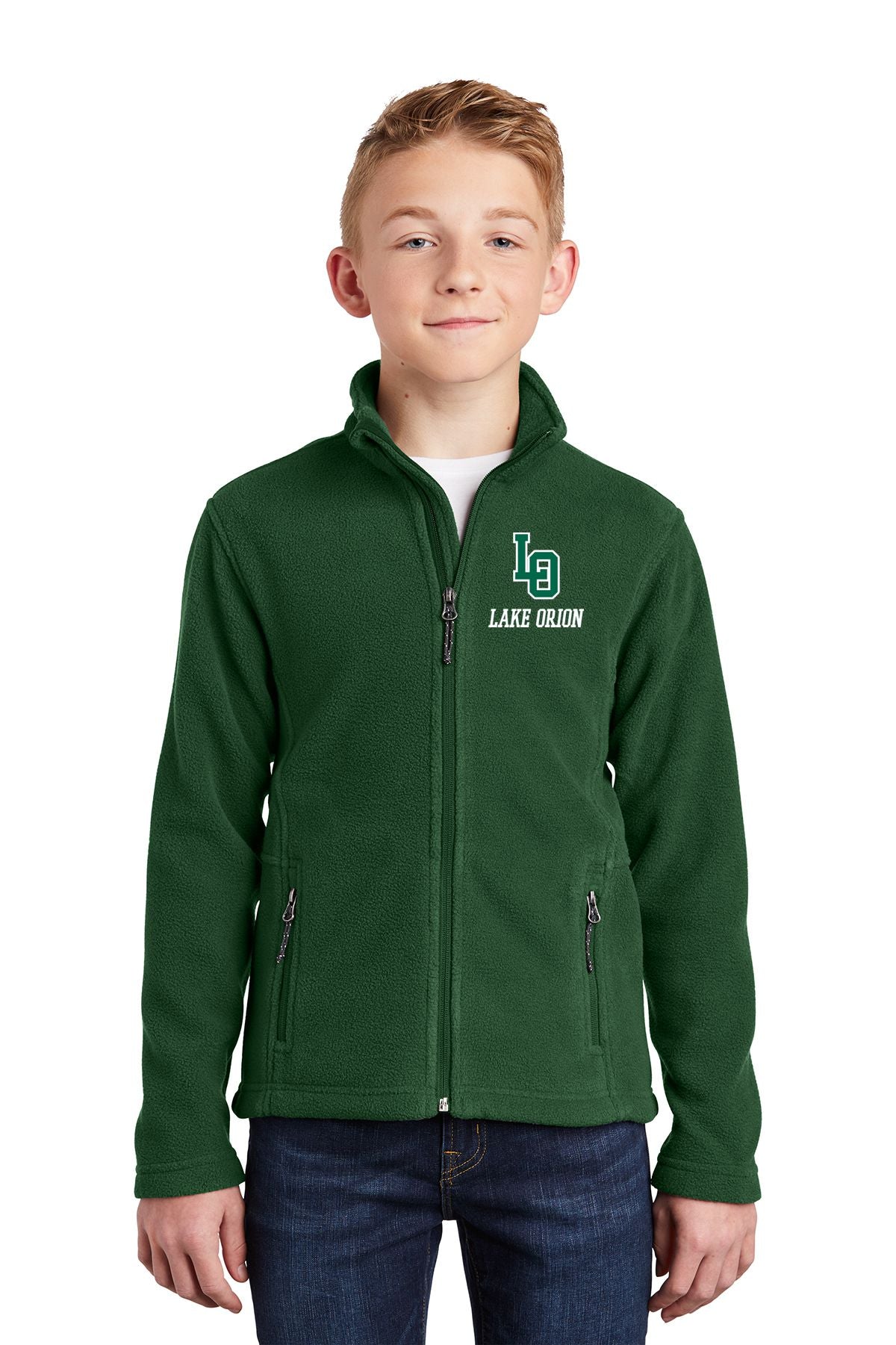 Lake Orion Youth Fleece Full Zip Jacket