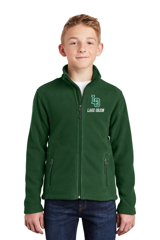 Lake Orion Youth Fleece Full Zip Jacket