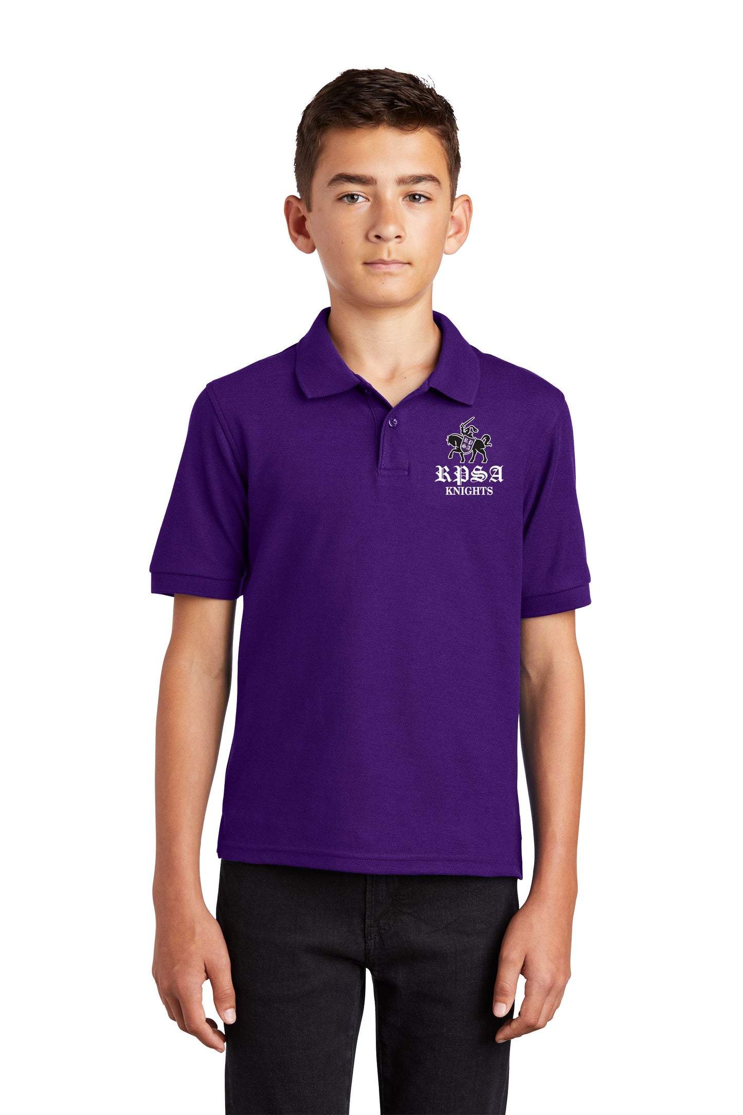 RPSA Port Authority® Youth Silk Touch™ Polo