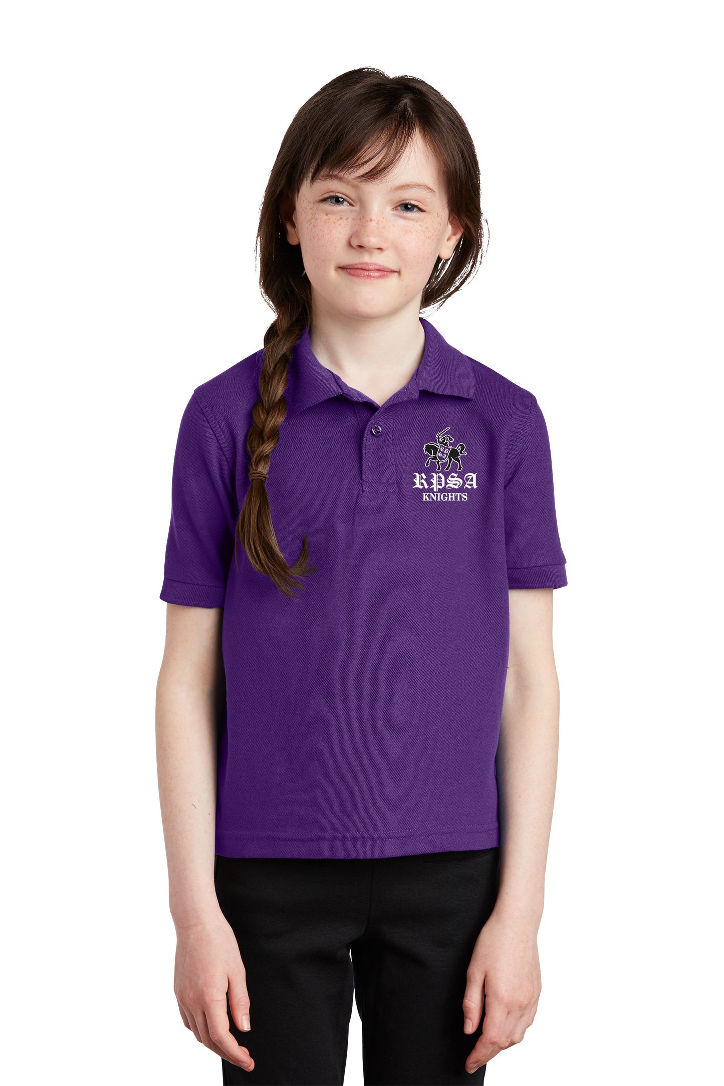 RPSA Port Authority® Youth Silk Touch™ Polo