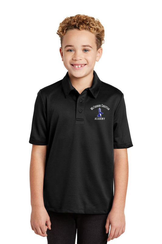 Waterbrook Christian Academy Youth Silk Touch™ Performance Polo